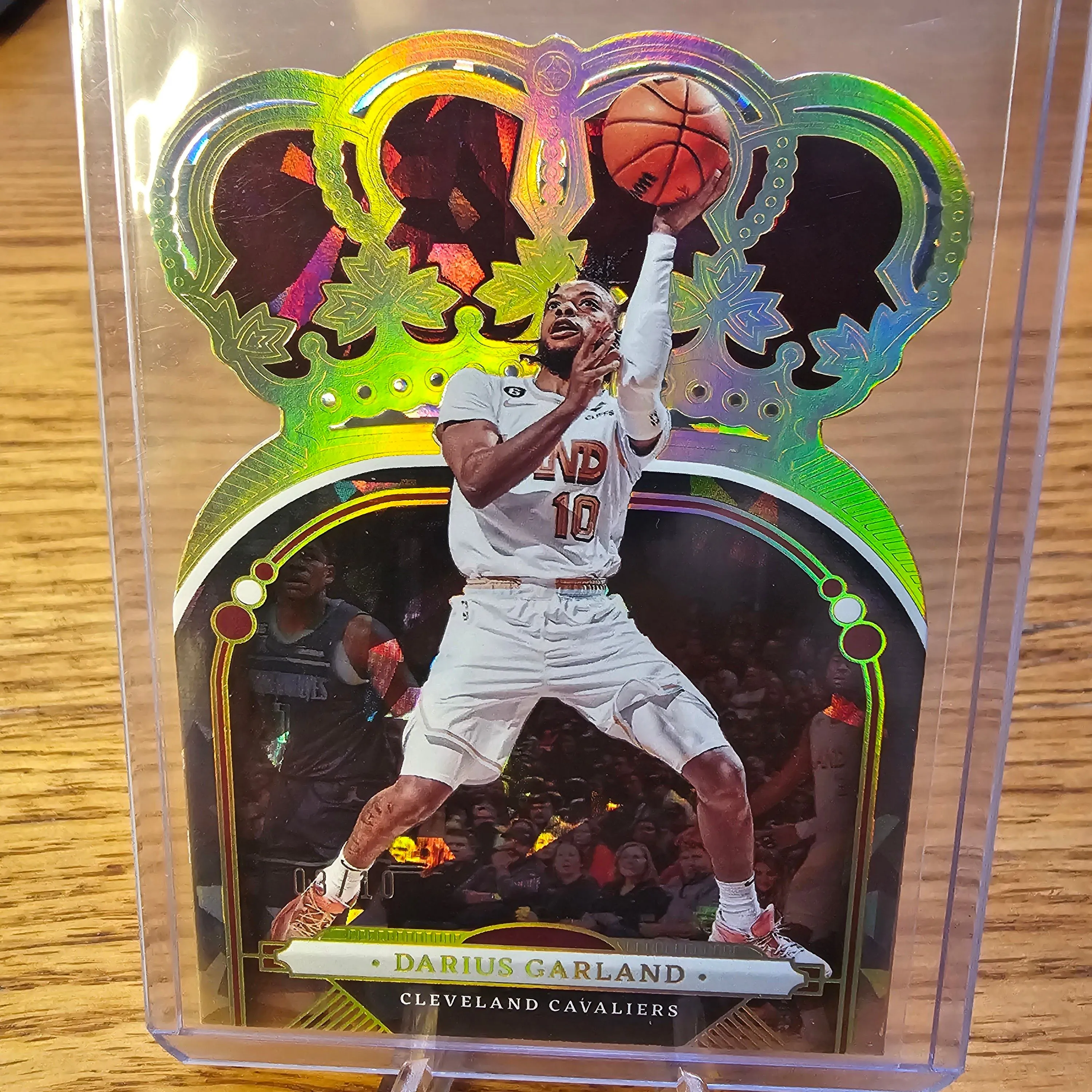 Product image for 2022-23 Crown Royale Darius Garland Die-Cut Gold 03/10