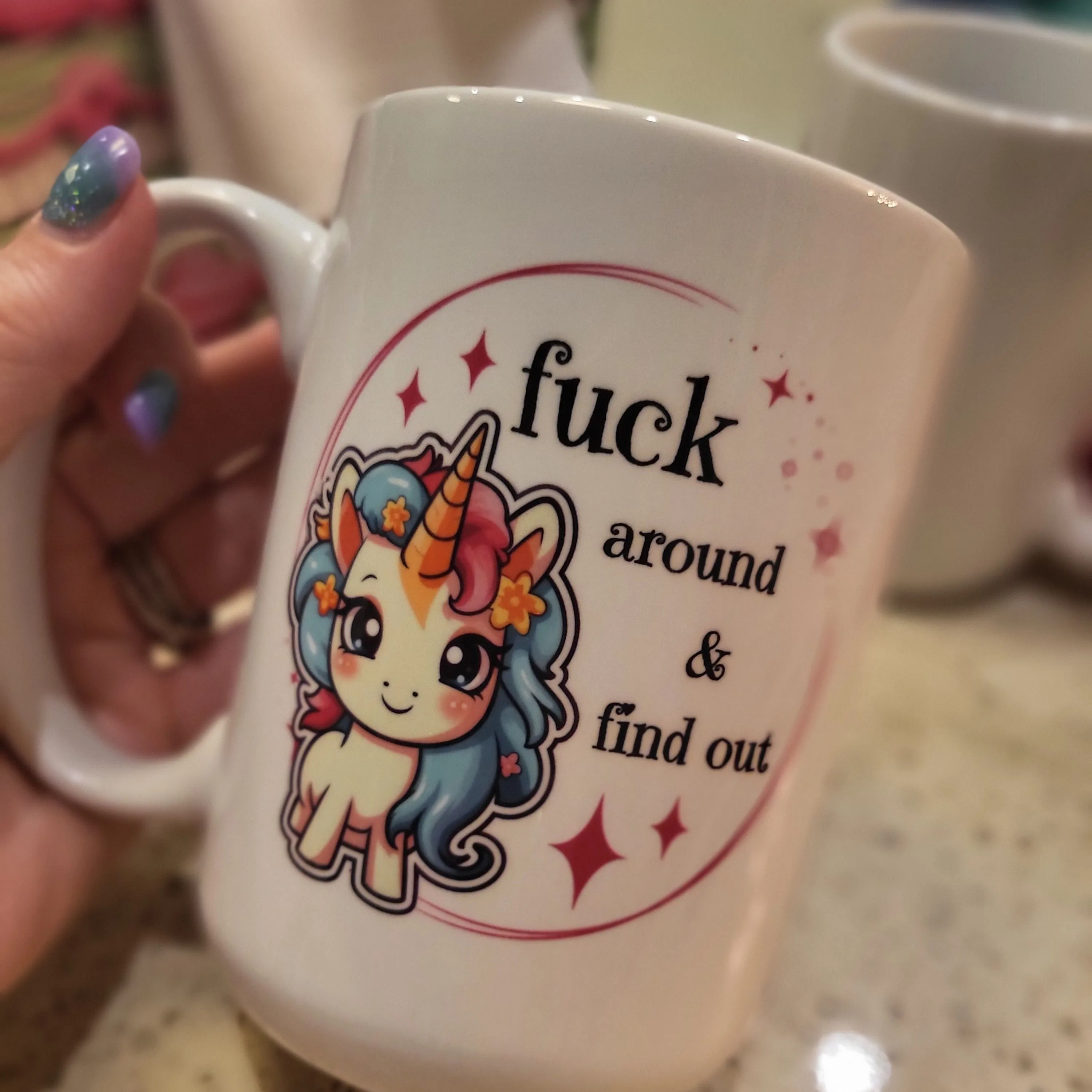 Product image for fuck around and find out mug malarkey