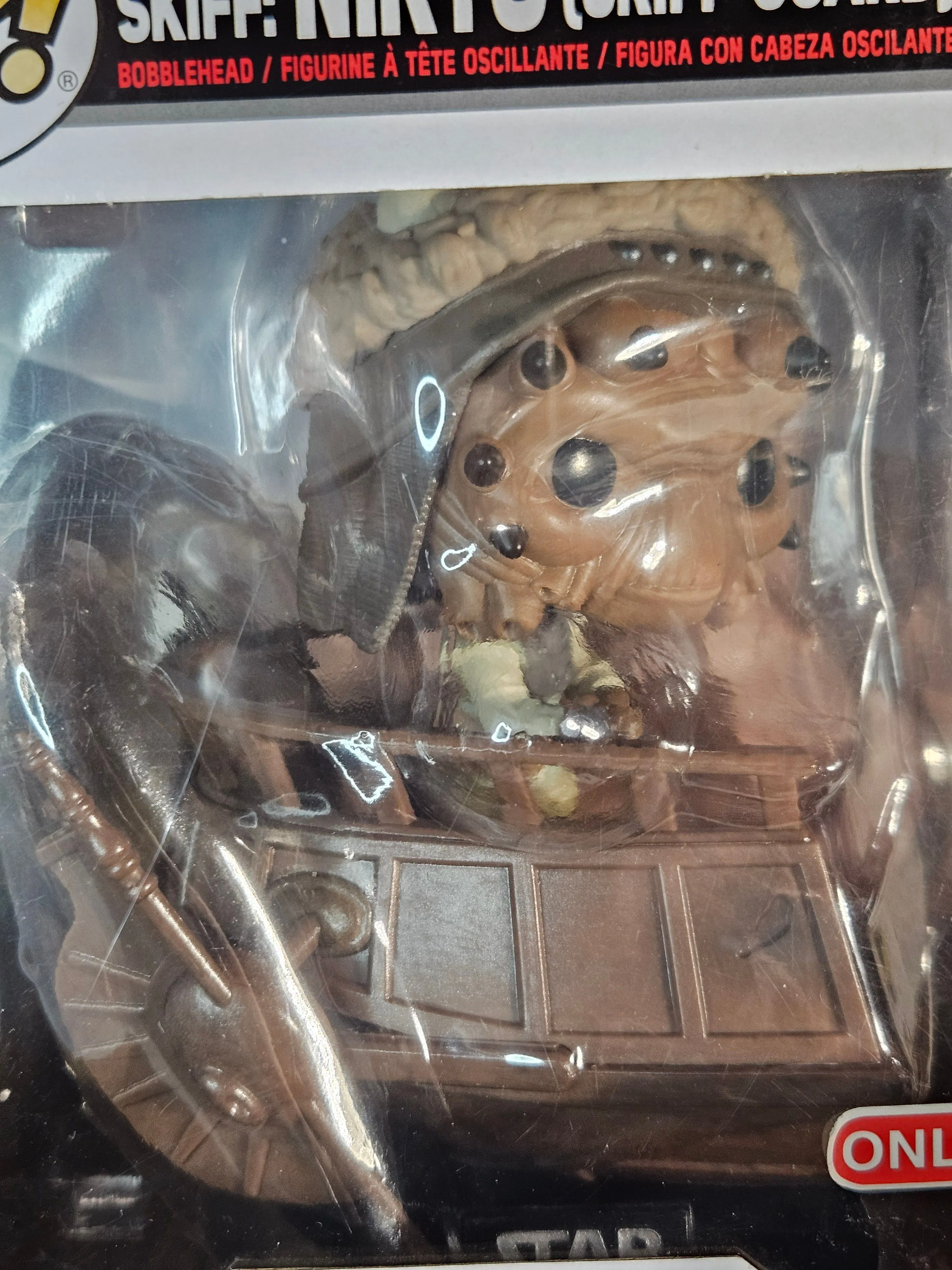 Product image for JABBA'S SKIFF: NIKTO (Skiff Gaurd) BOBBLE-HEAD #622 ONLY AT TARGET STICKER