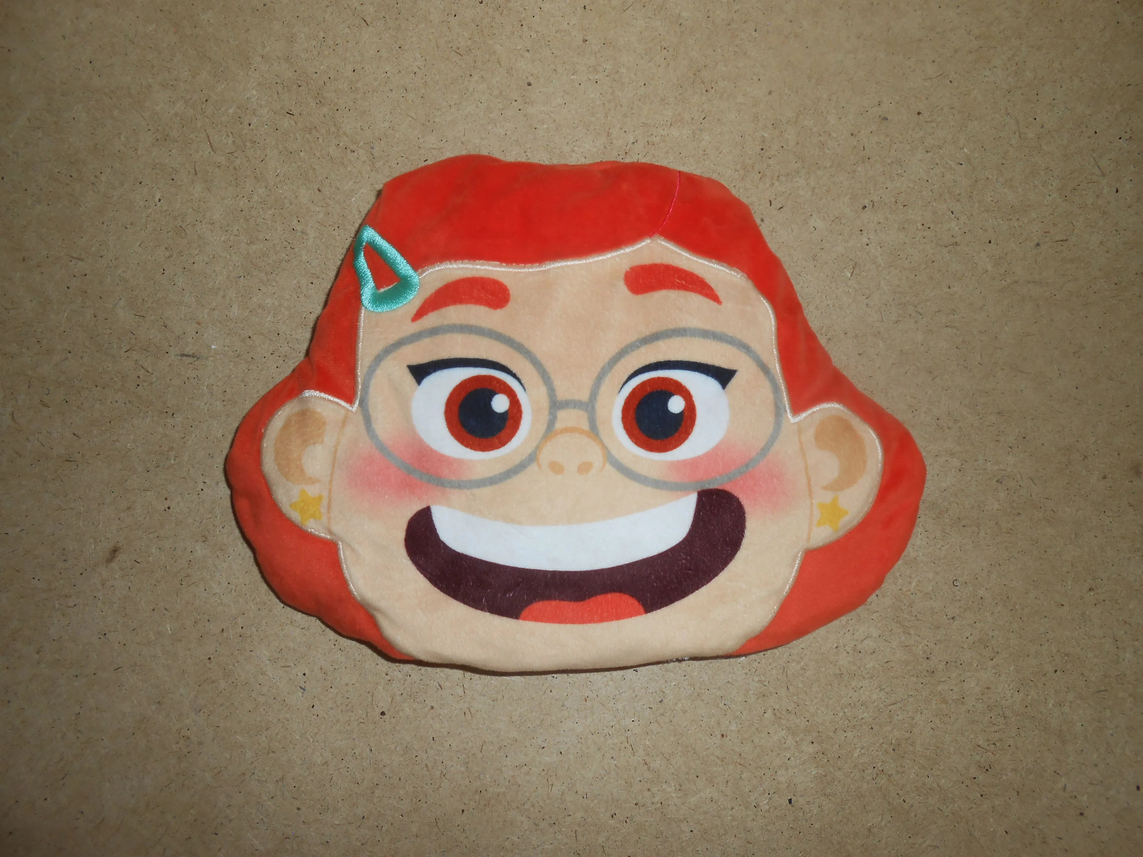 Product image for Disney and Pixar Turning Red Meilin Lee Reversible 11-inch Plushie Character Head