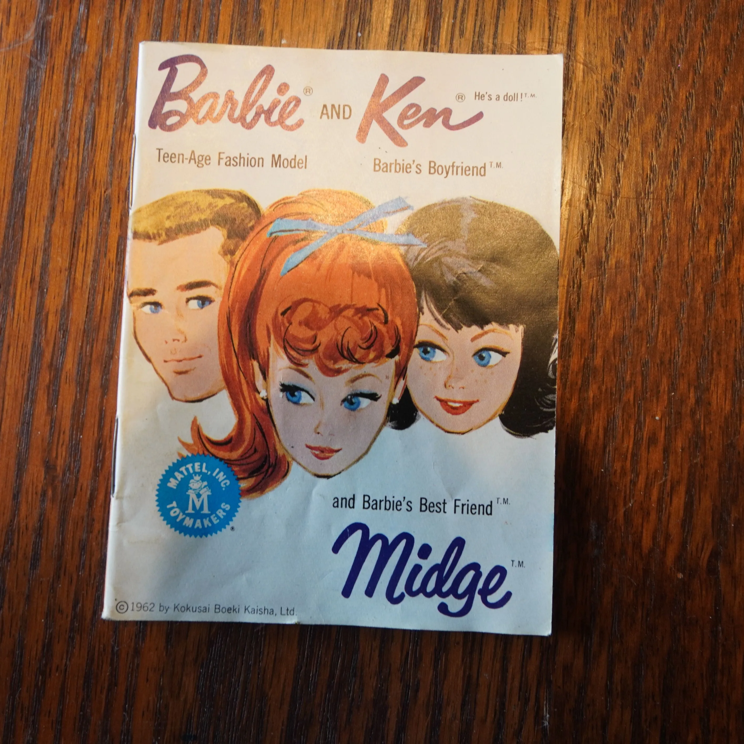 Product image for BARBIE Ken Midge Catalog Book Magazine