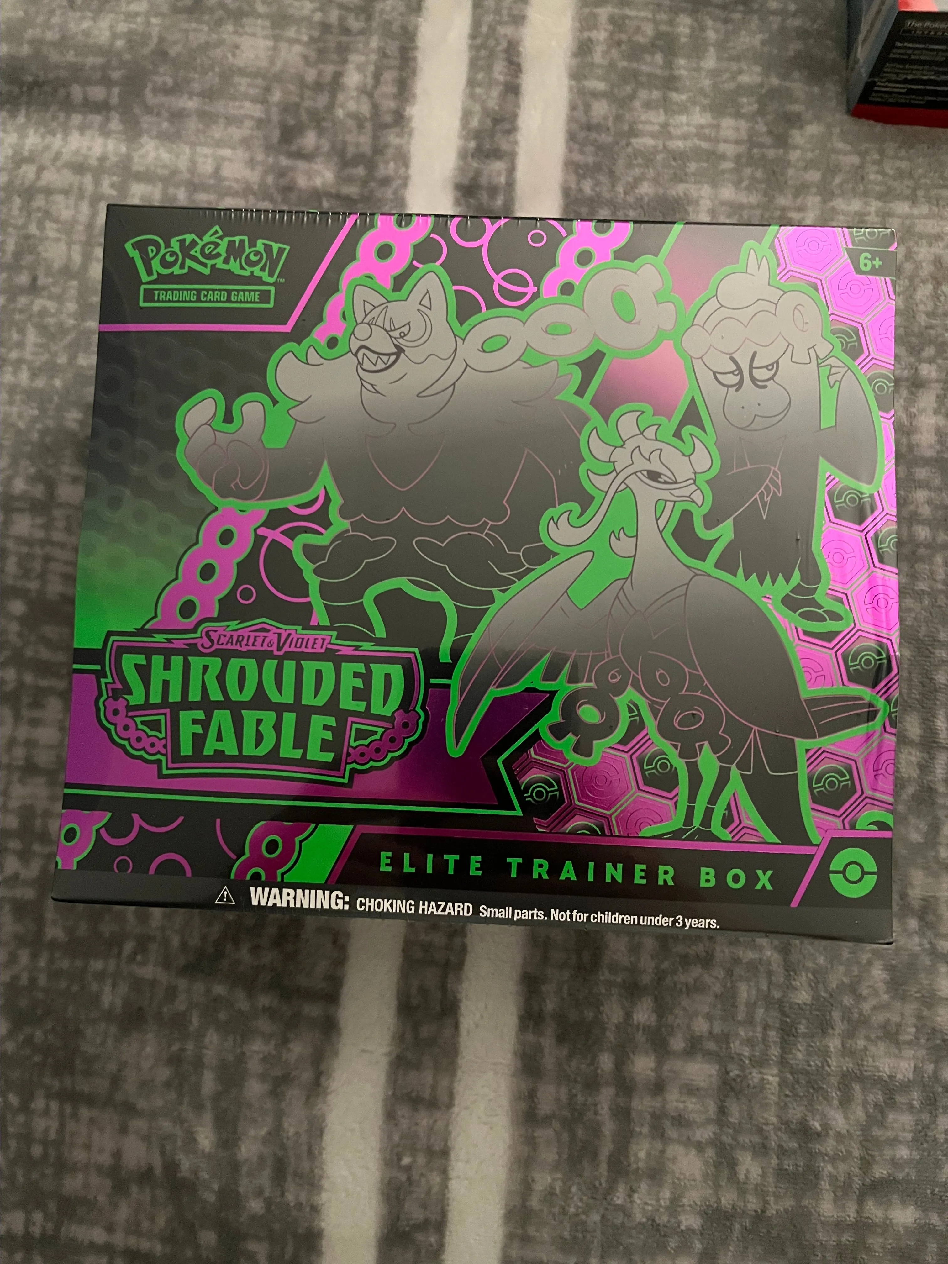 Product image for Pokemon Shrouded Fable Elite Trainer Box Sealed