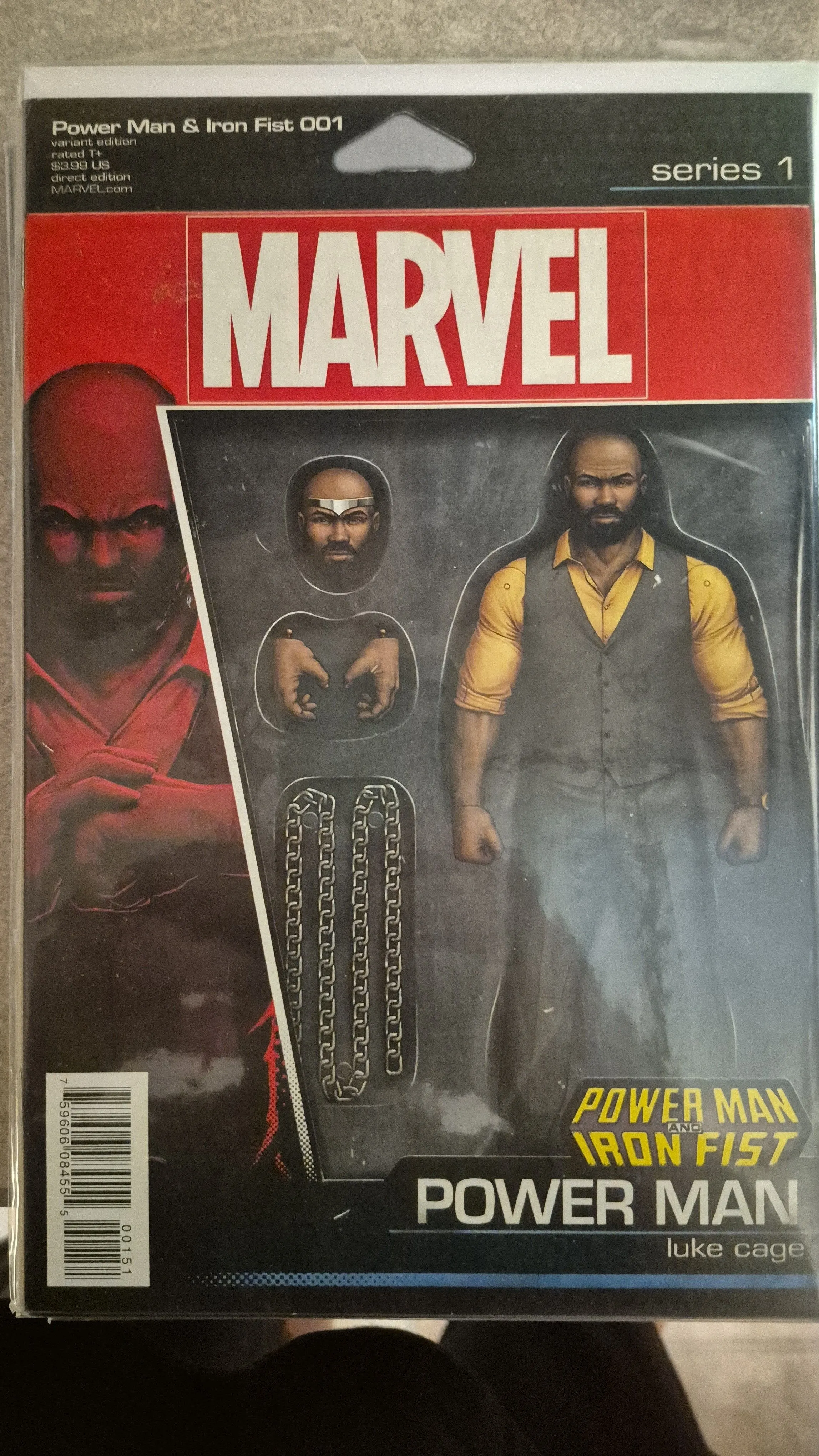 Product image for Power Man and Iron Fist #1 Marvel Luke Cage Action Figure Varian