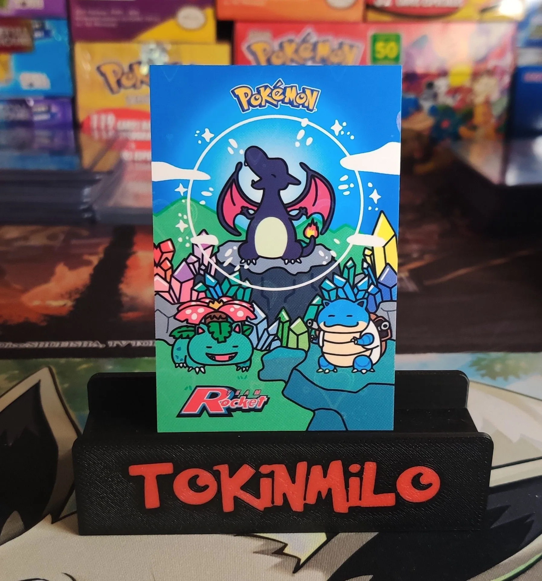 Bubble Shiny Charizard (HEART HOLO)Team Rocket Card Database Peru Pokemon   Whatnot: Shop, Sell, Connect