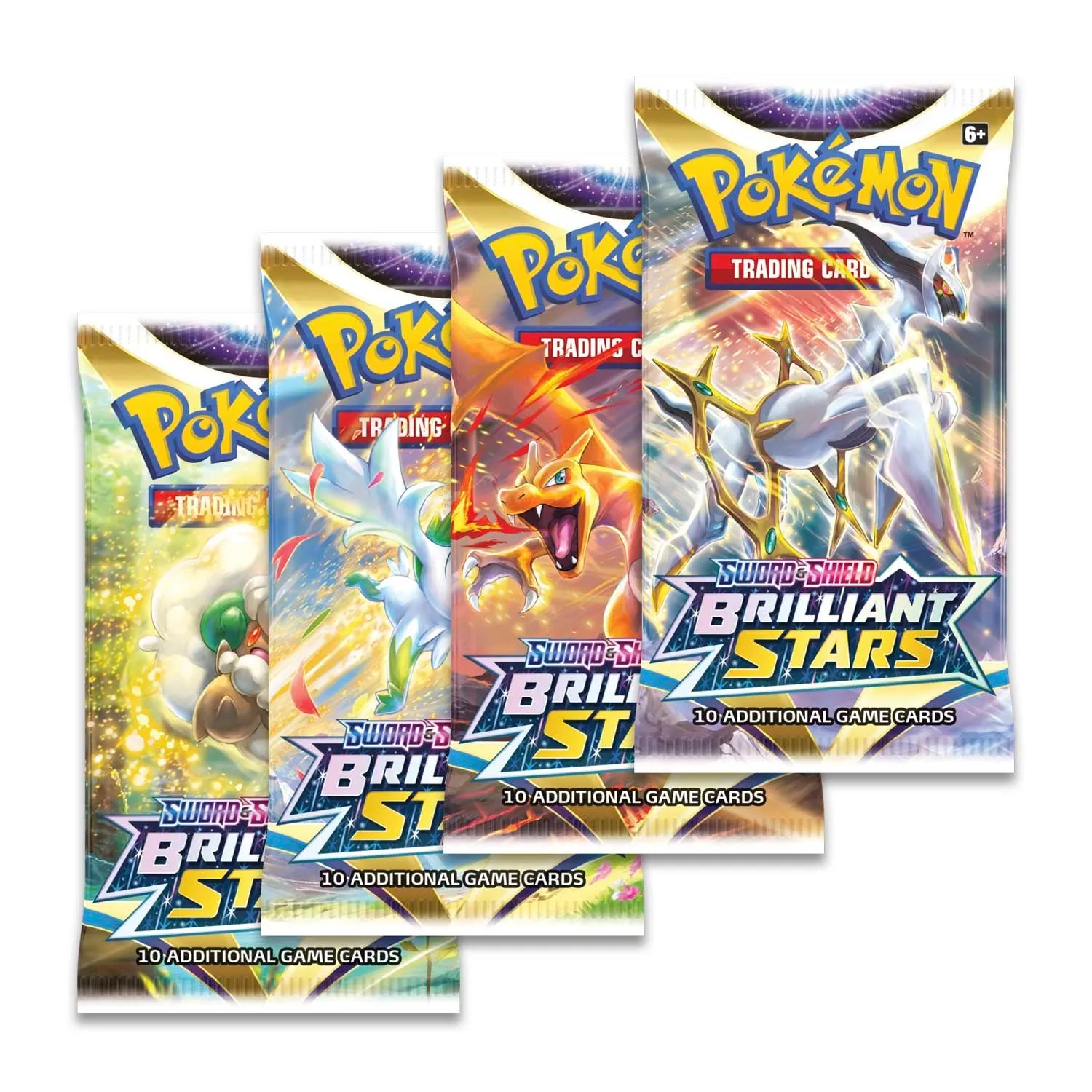 6) Pokmon Brilliant Stars unopened pack  Whatnot: Shop, Sell, Connect