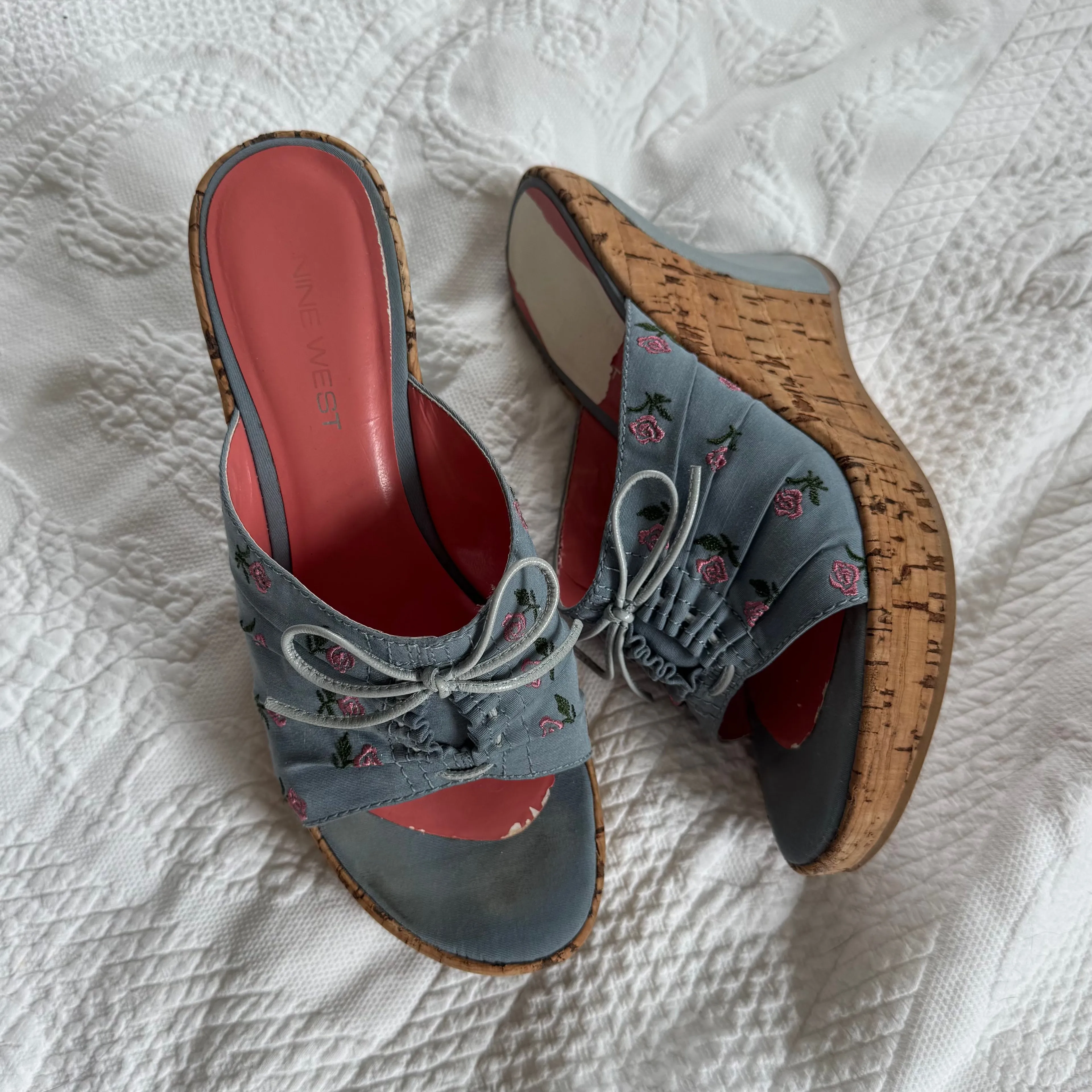 Product image for 21. Nine West Floral Mules