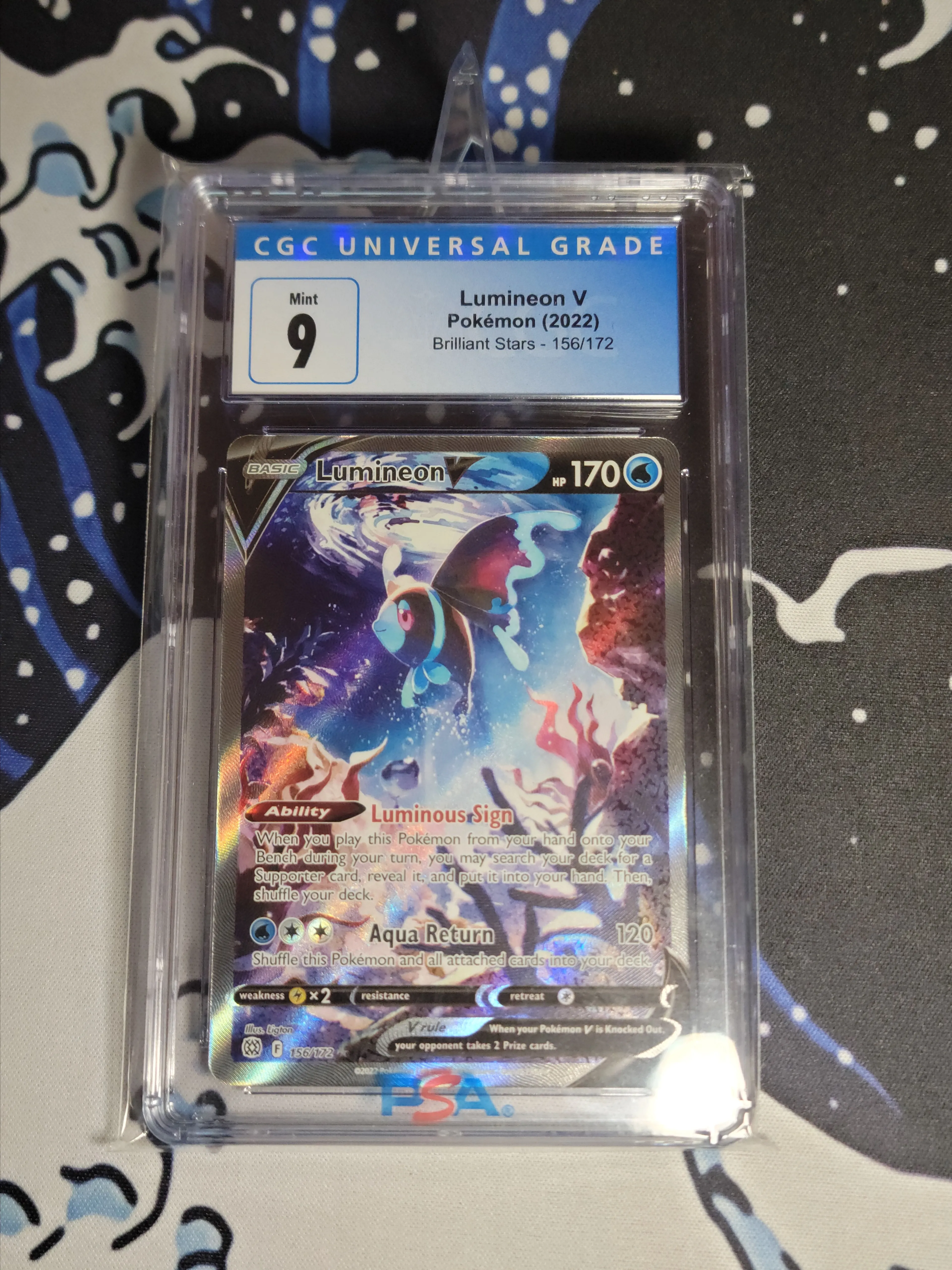 Lumineon V #156 - Brilliant Stars - (Mint 9)  Whatnot: Shop, Sell, Connect