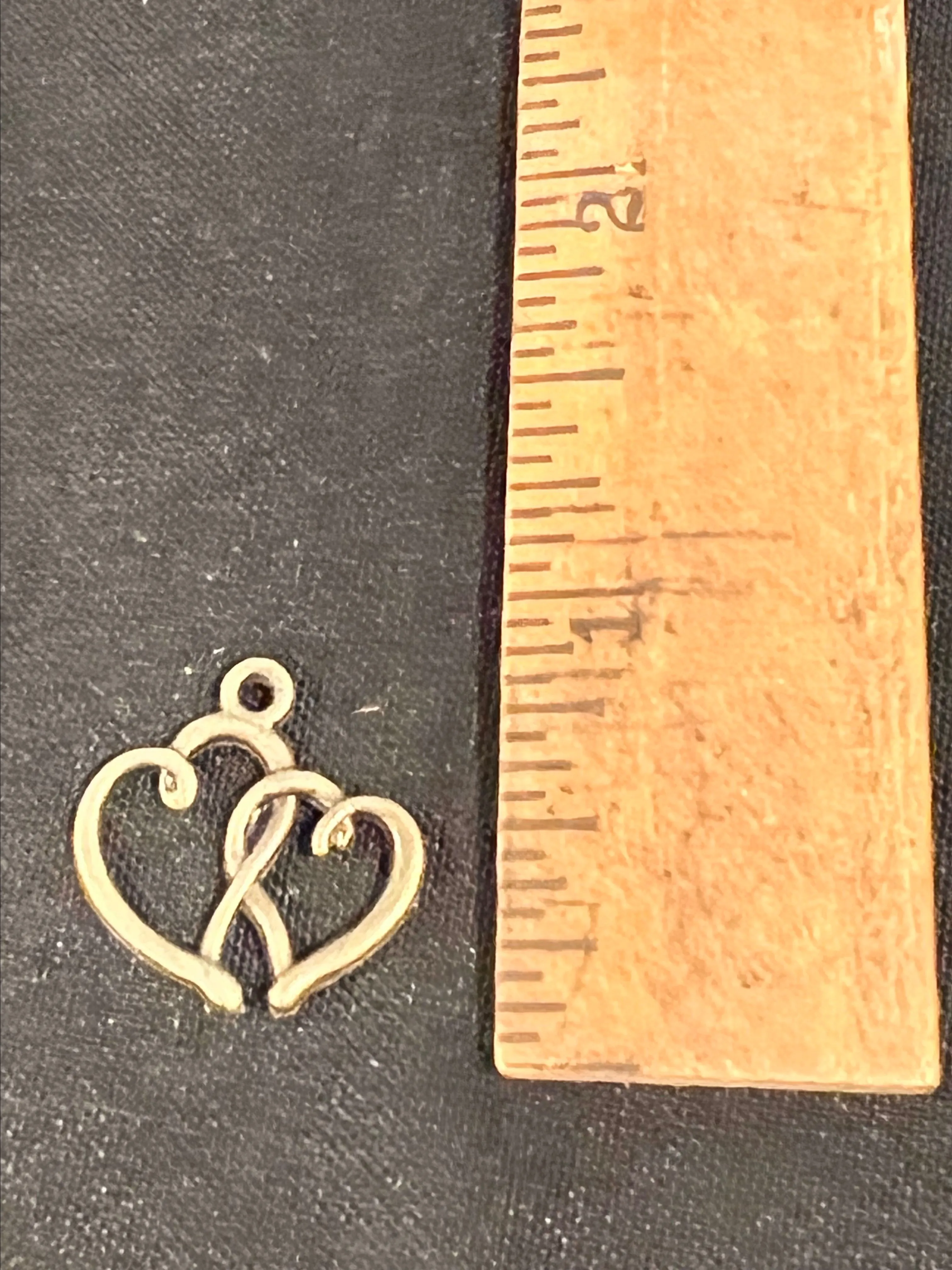 Product image for Double Heart Charm 