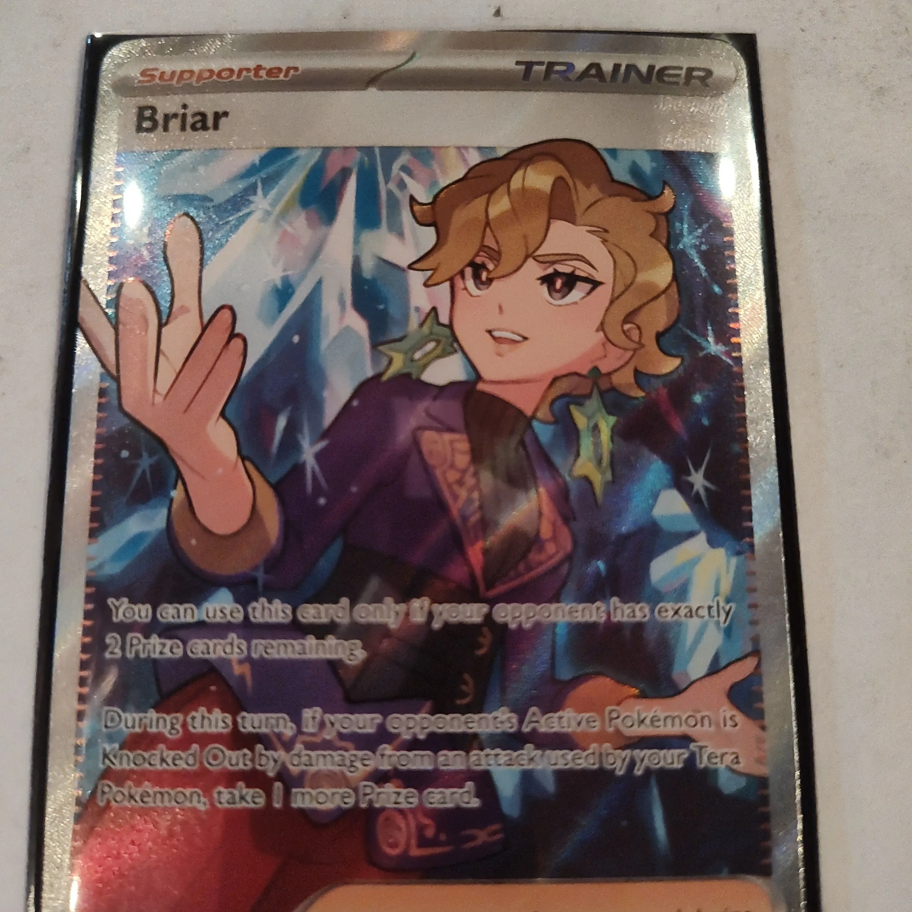 Product image for Pokemon (Trainer)full art foil  Briar 163/142