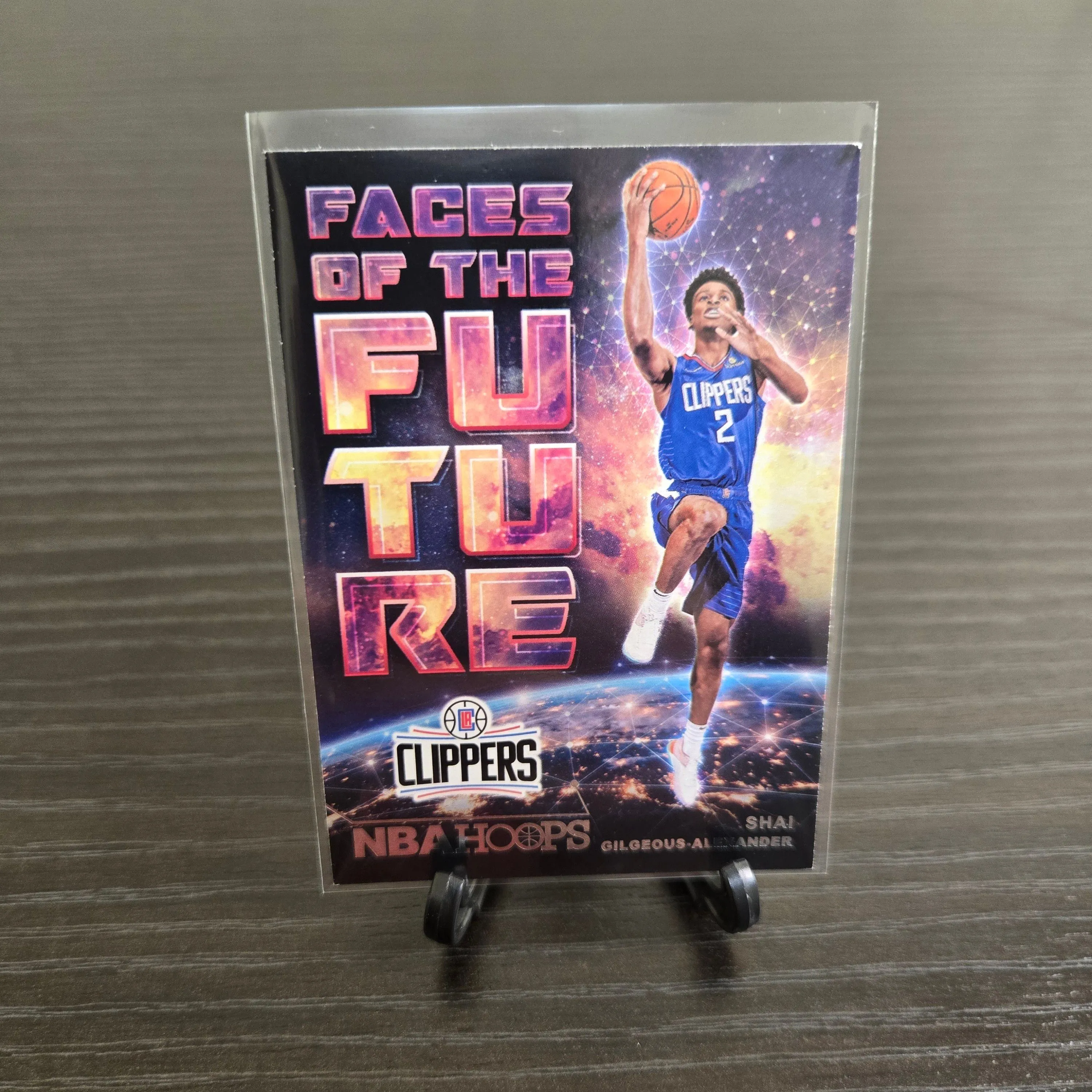 Product image for Shai Gilgeous-Alexander Rookie Clippers NBA basketball card