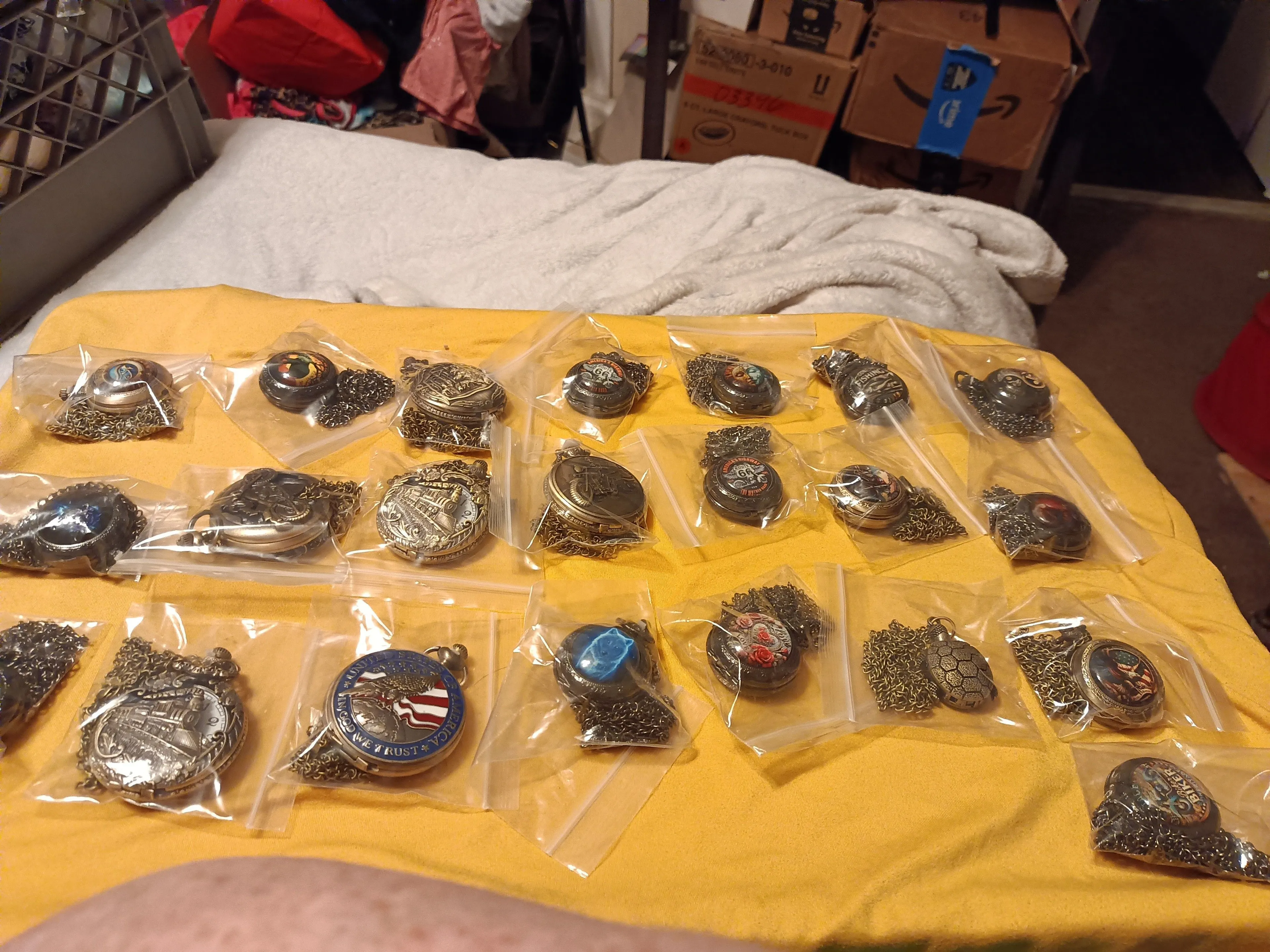 Product image for New 22 pocket watches and watch necklace 