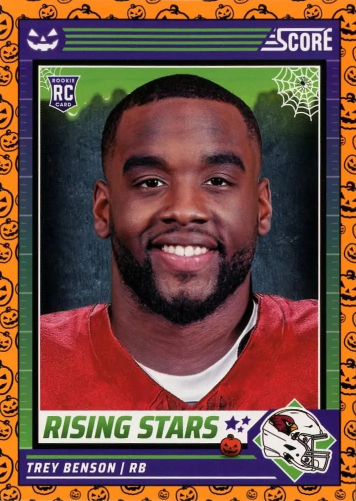 Product image for 2024 Score-A-Treat Rising Stars Orange Pumpkin Trey Benson
