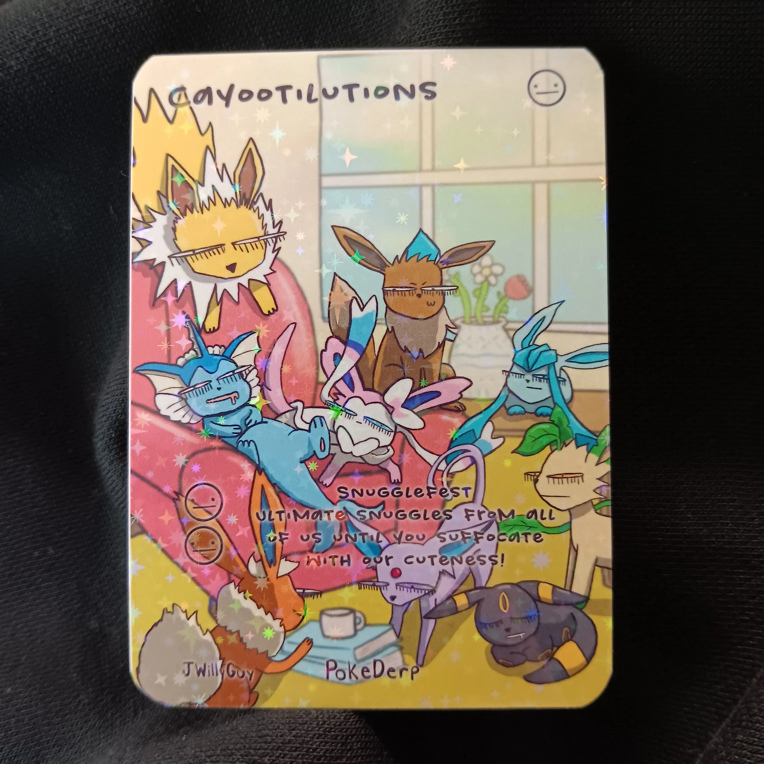 Product image for 🐾 Handmade Pokederp Card (Cayootilutions) 🐾