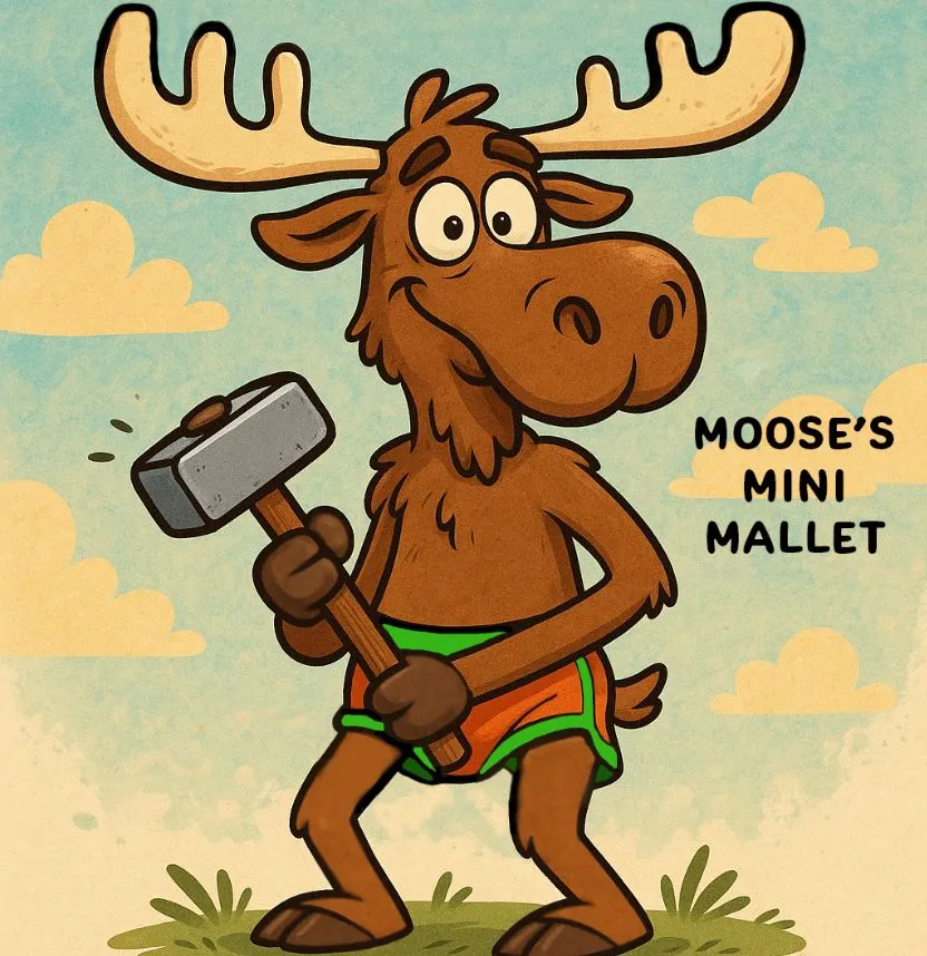 Product image for 00. 3 Pack Moose's Mini Mallet