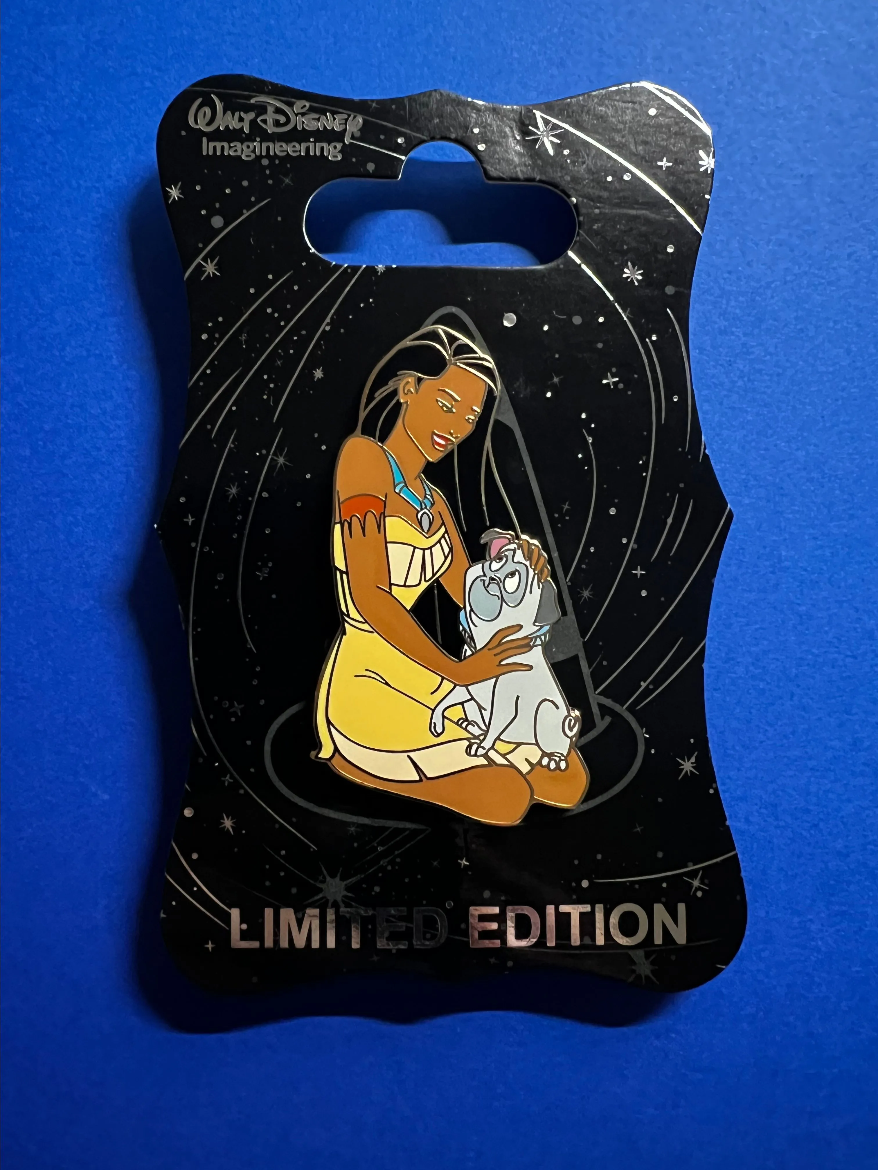 Product image for WDI Heroines with Dogs Pocahontas & Percy Pin LE Pin