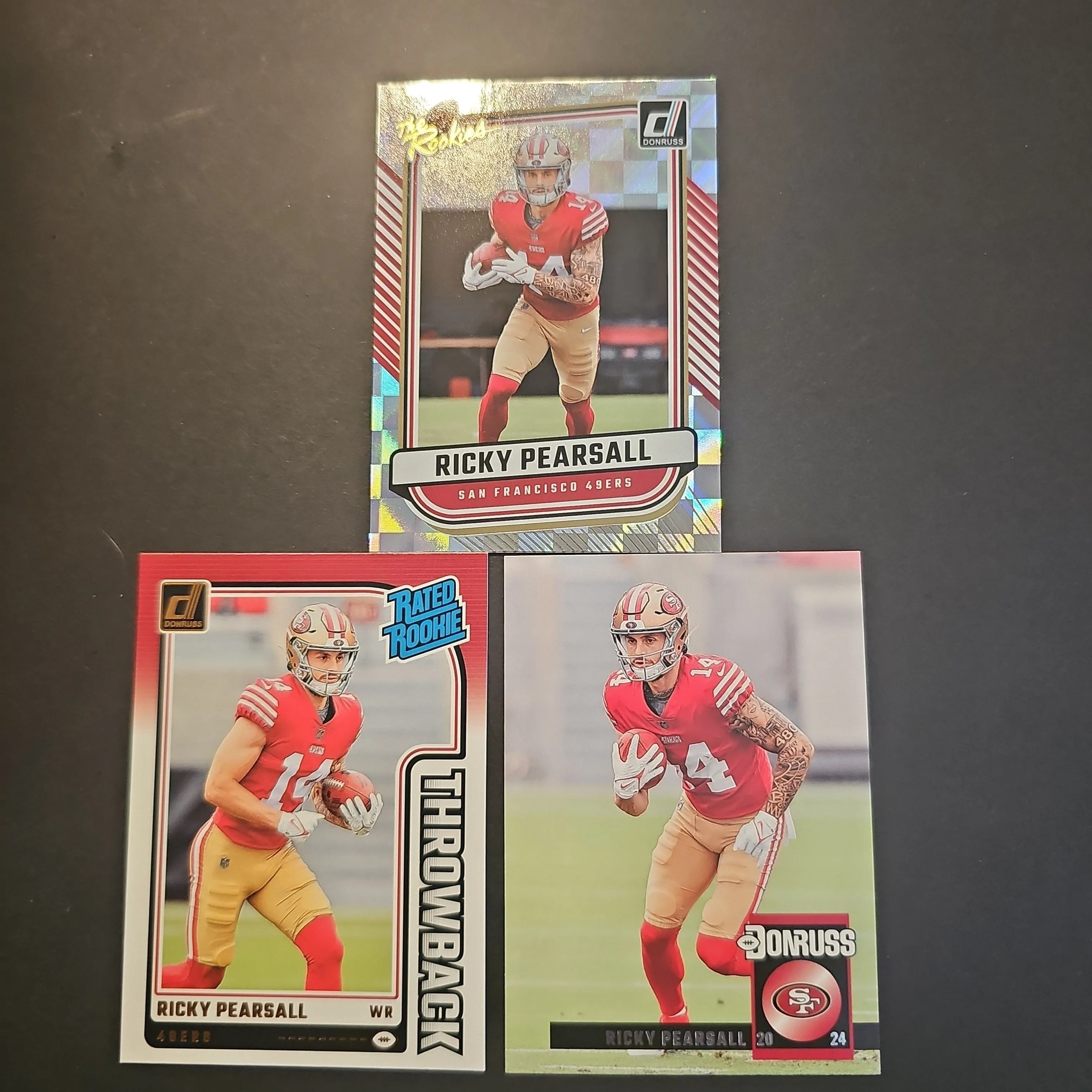 Product image for 🔥RICKY PEARSALL 3 CARD ROOKIE LOT