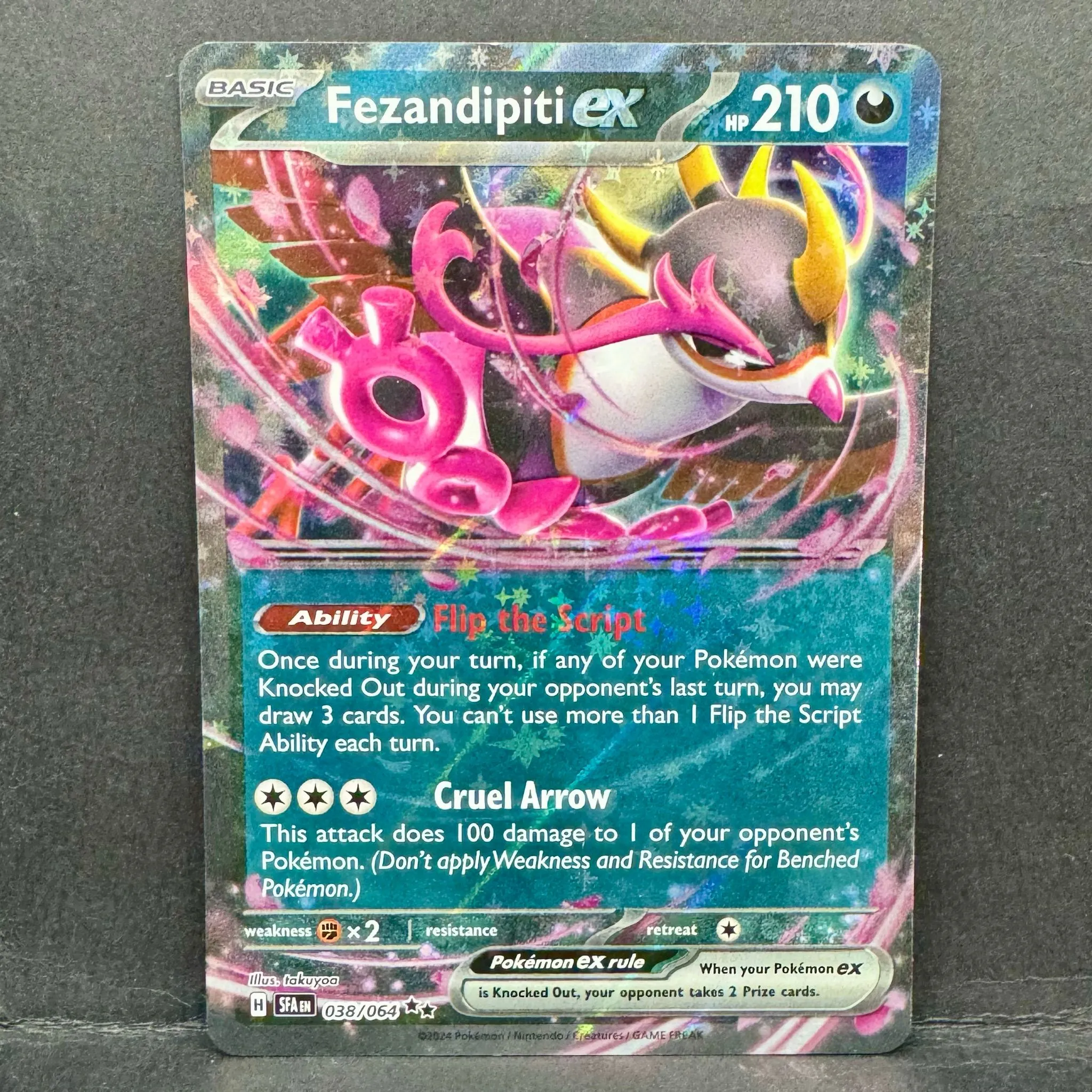 pokemon card fezandipiti Pokémon card PSA 10 Fezandipiti SAR 89/64 Night Wanderer JAP – Pika Japan  Cards main image 0