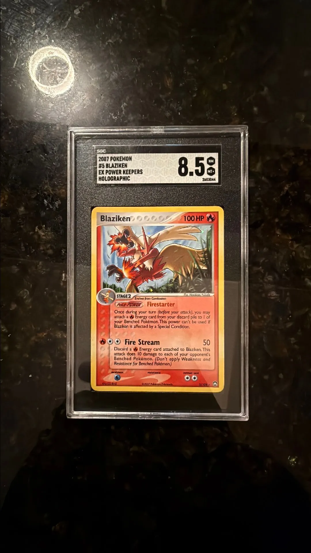 Blaziken holo EX Power Keepers SGC 8.5  Whatnot: Shop, Sell, Connect
