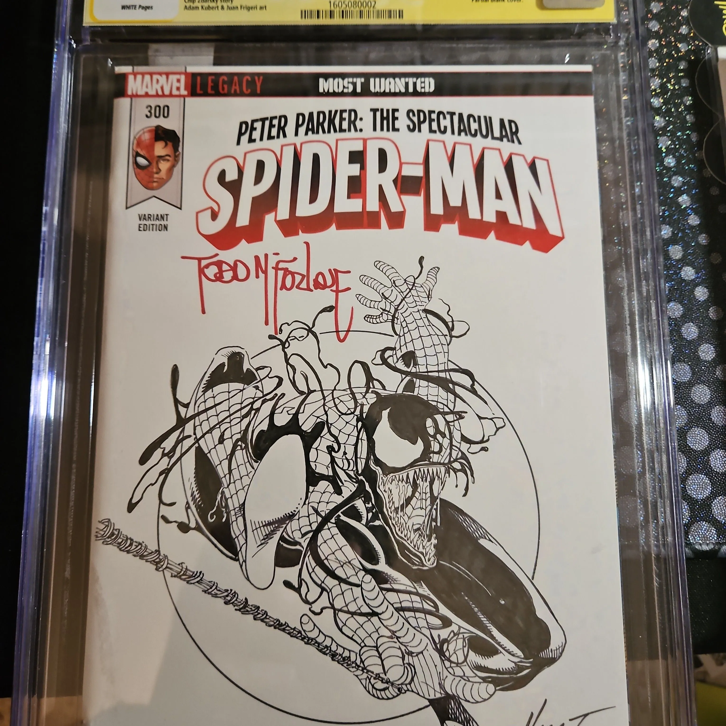 Product image for Peter Parker: The Spectacular Spider-Man 300 Sketch Edition CGC 9.8 2018