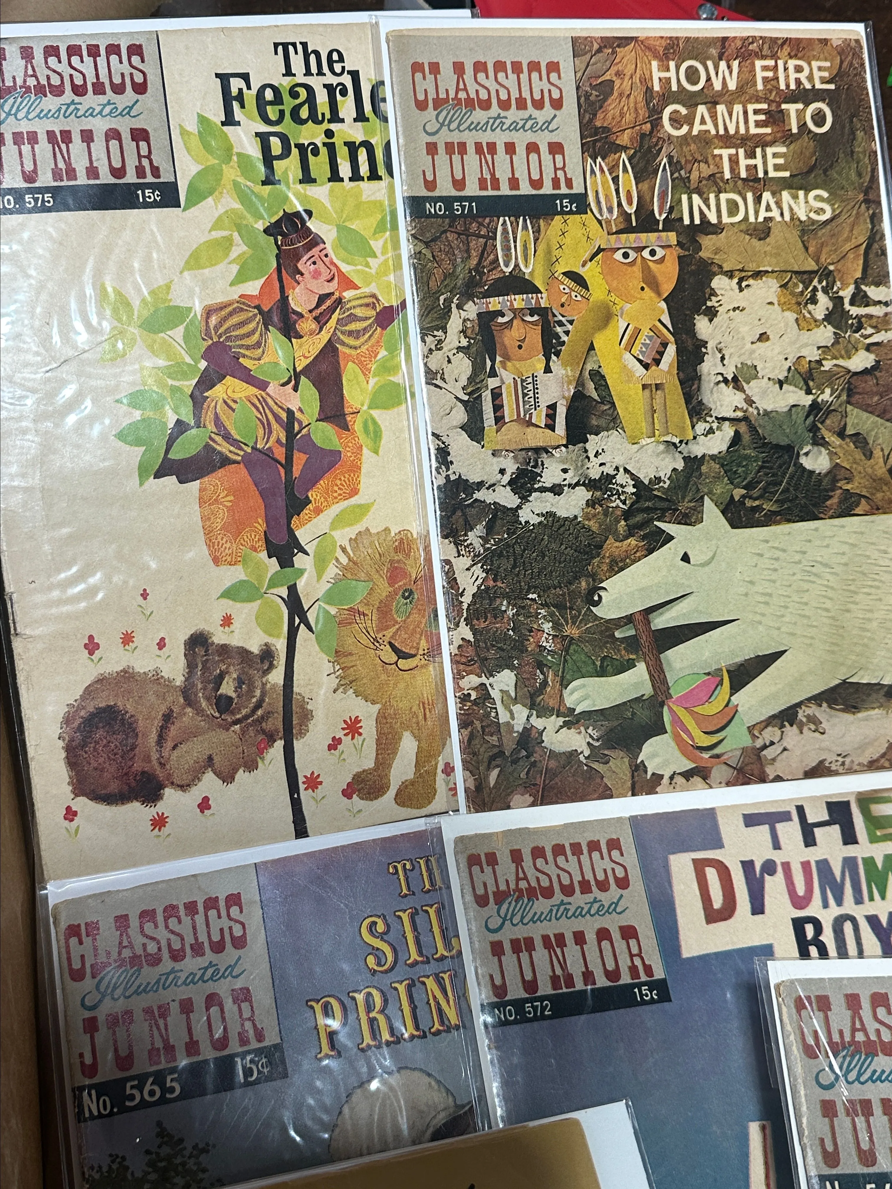 Product image for Classics Illustrated Junior Lot