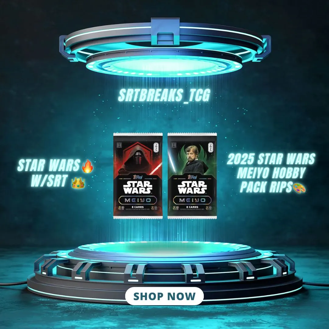 Product image for A2. 2025 Topps Star Wars MEIYO 2 Hobby Pack Bundle