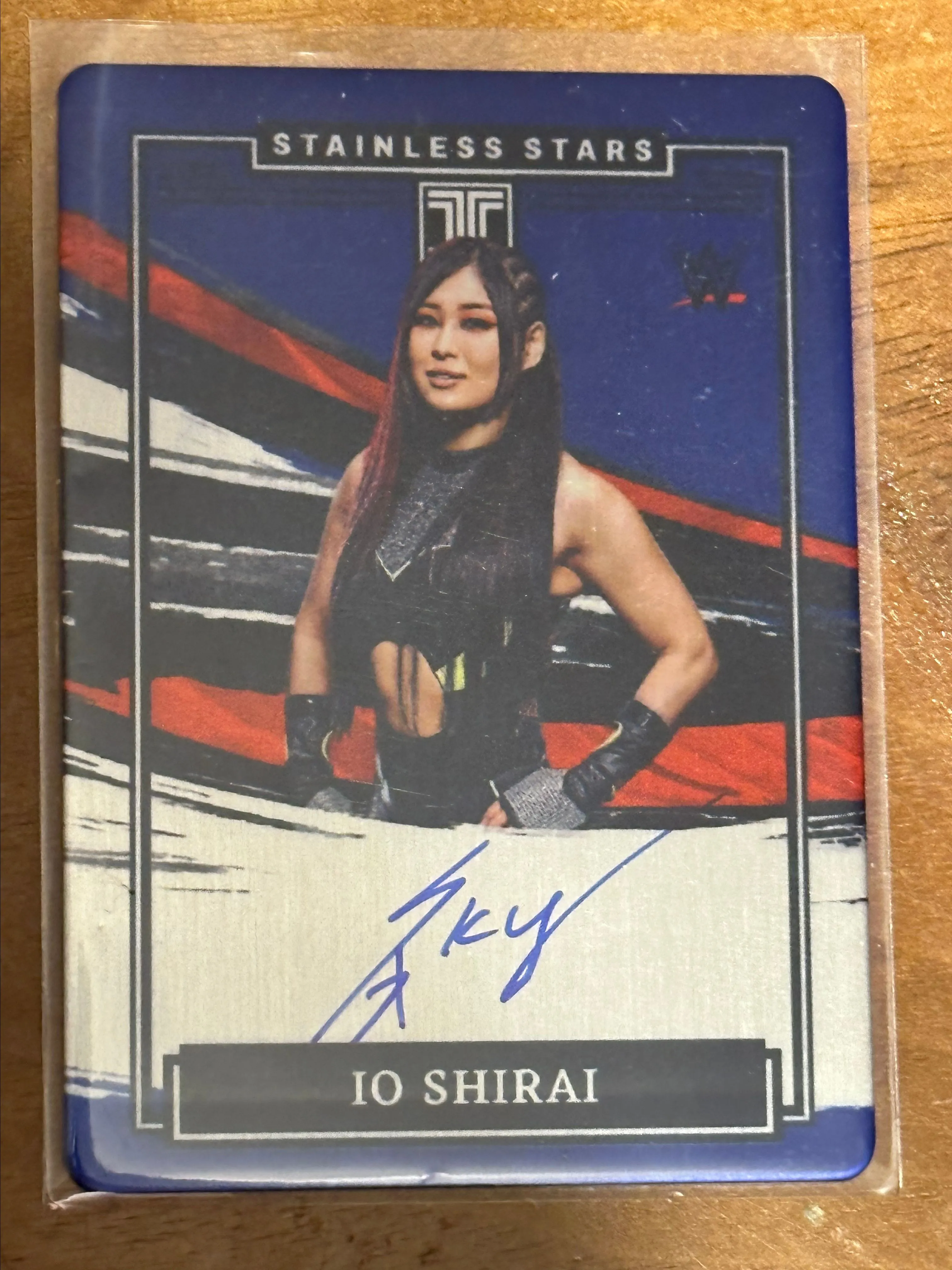 Product image for Iyo Sky...Io Shirai 2022 Panini Impeccable Stainless Stars 16/75 Metal Autograph