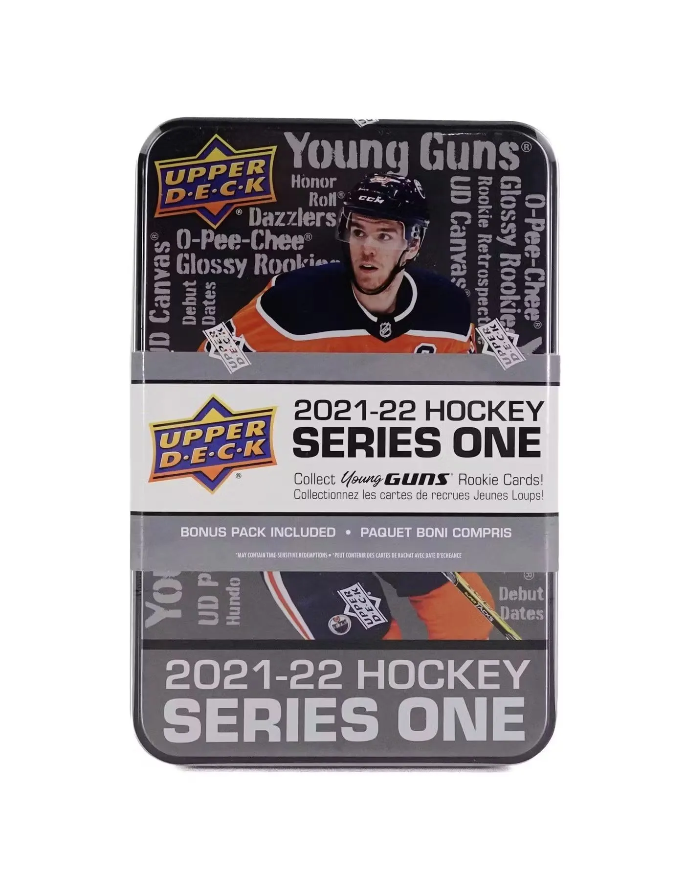 Product image for 2021-22 Upper Deck Series 1 Hockey Tin (Box) - 1 Box