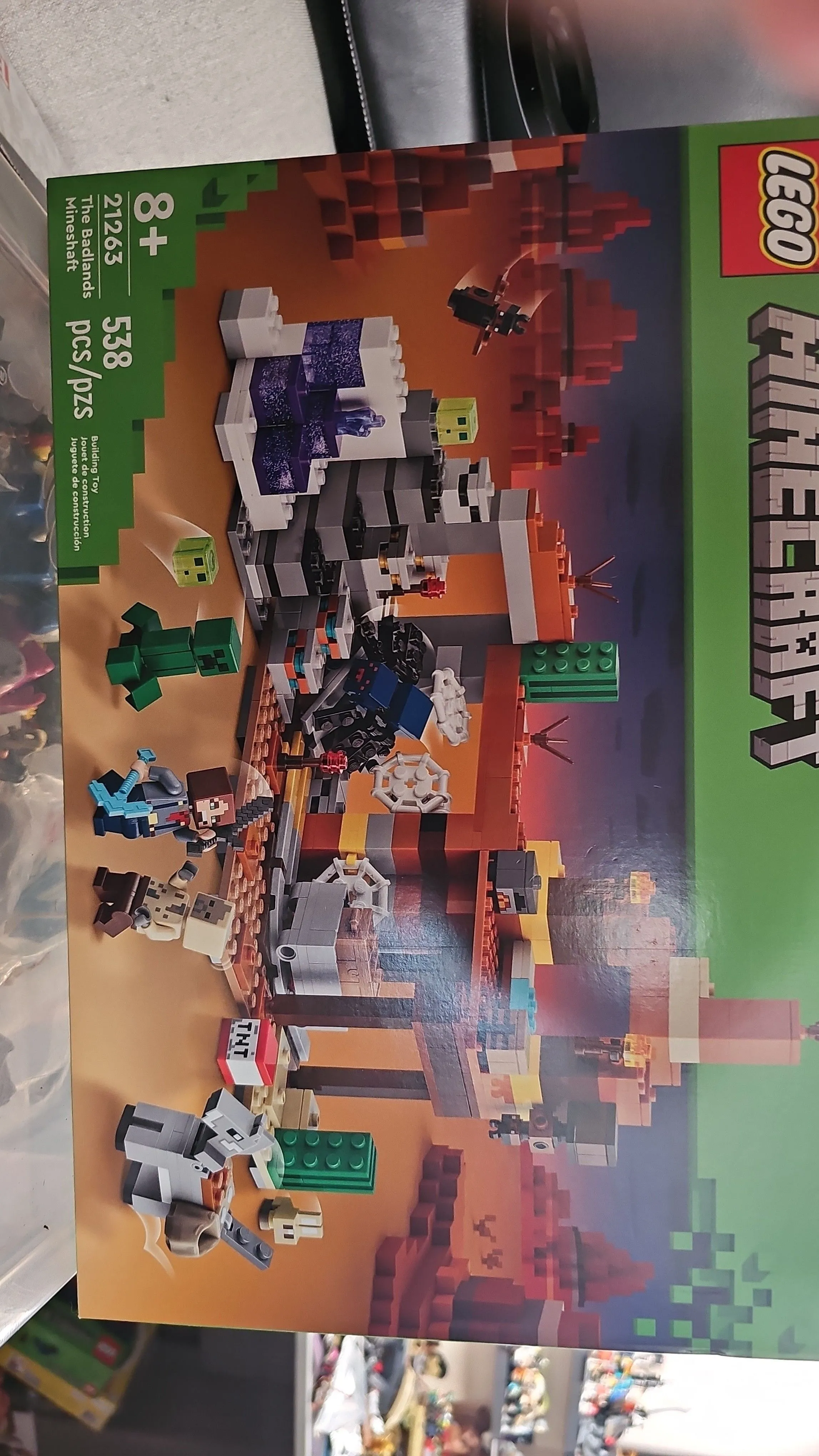 Product image for Minecraft the badlands Mineshaft 21263