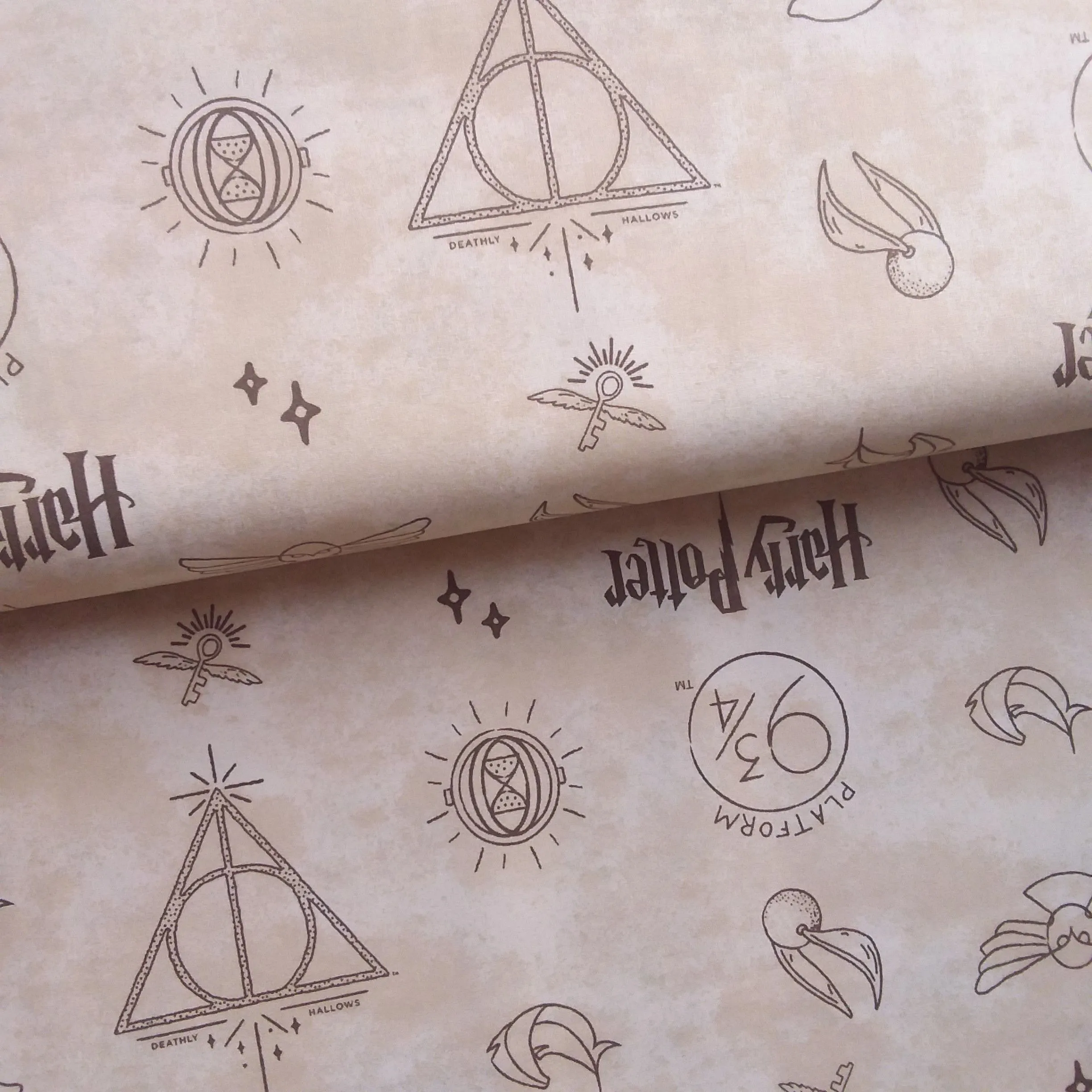 Product image for Harry Potter Hogwarts HP27 Fabric 1 Metre
