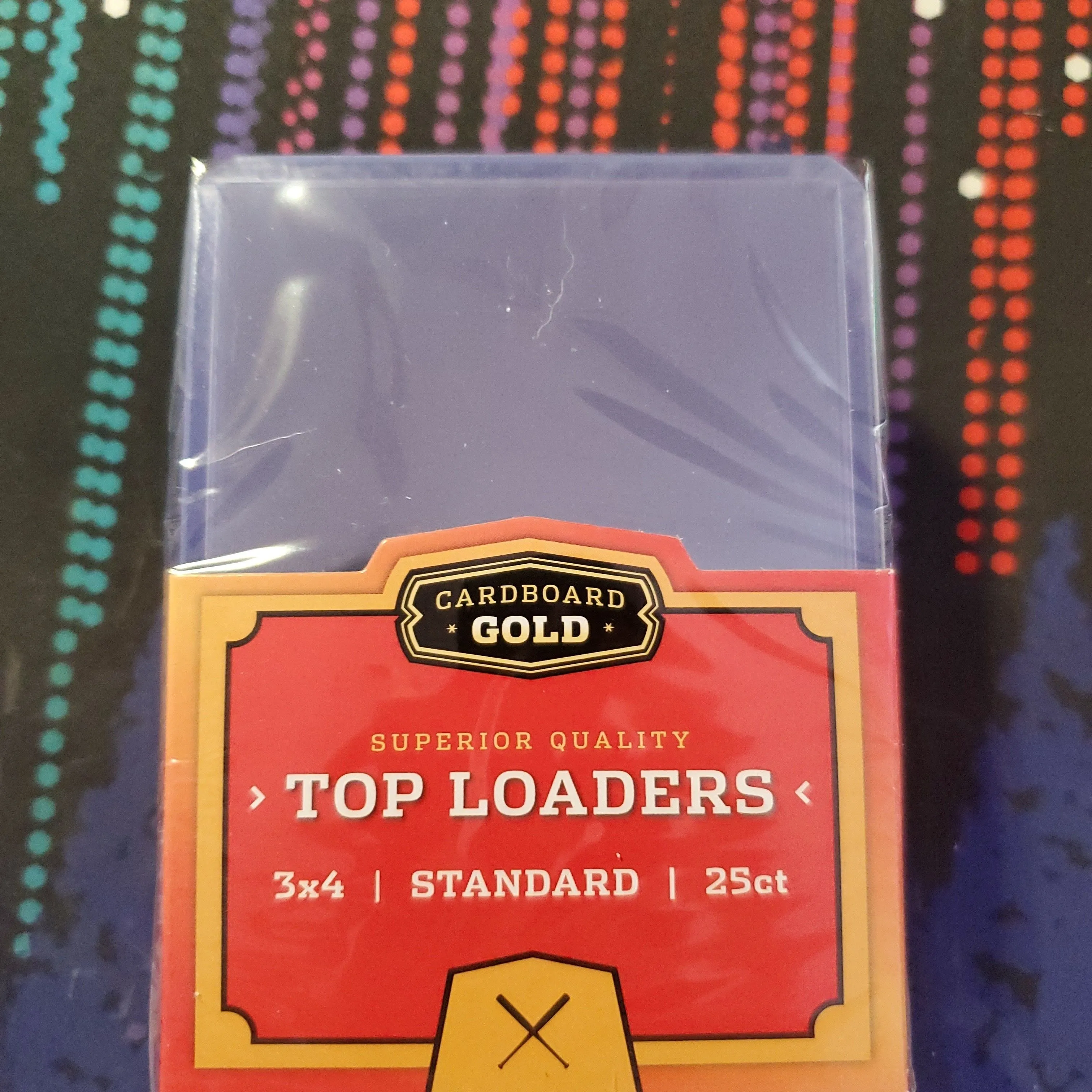 Product image for Cardboard Gold Top Loaders