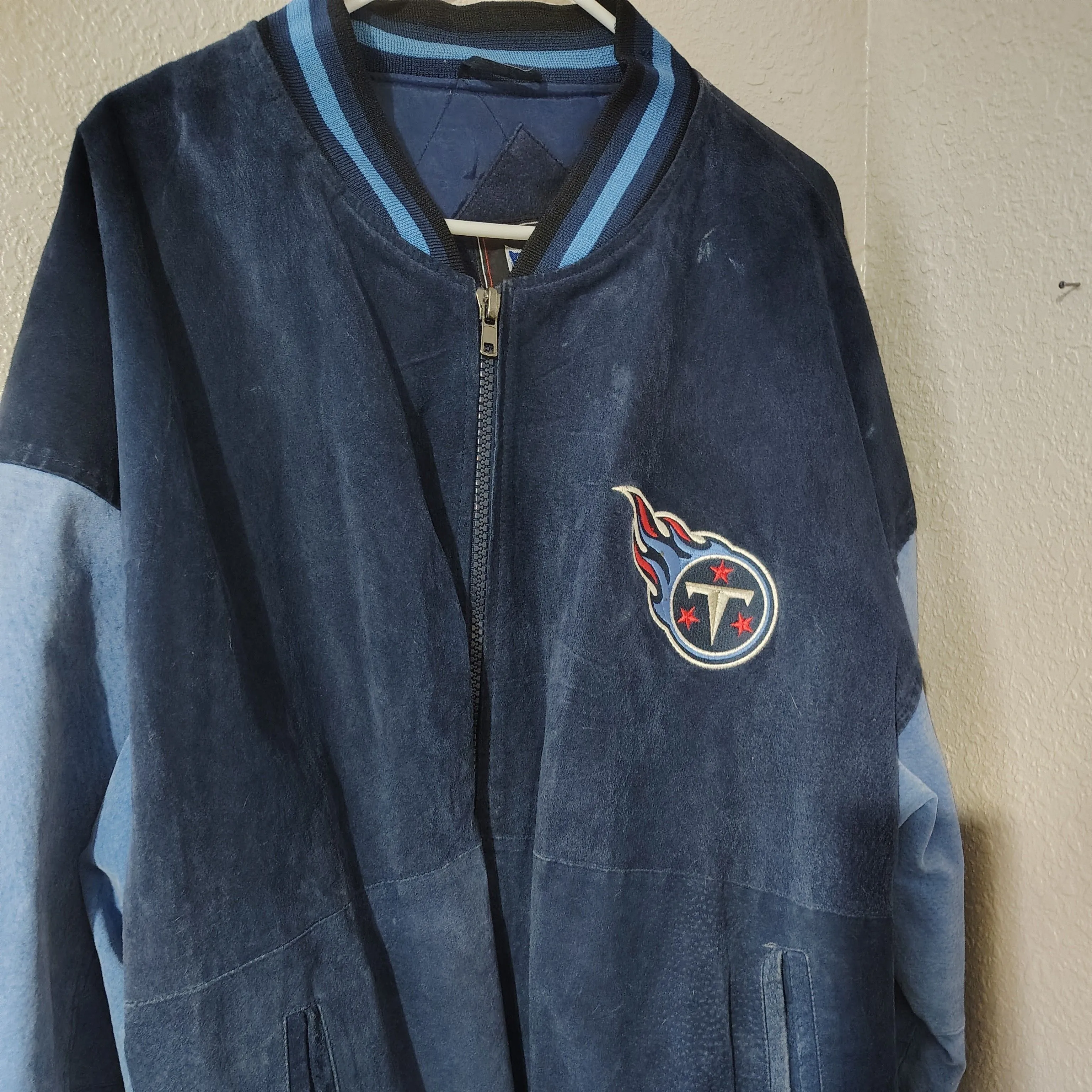 Product image for suede Titans jacket