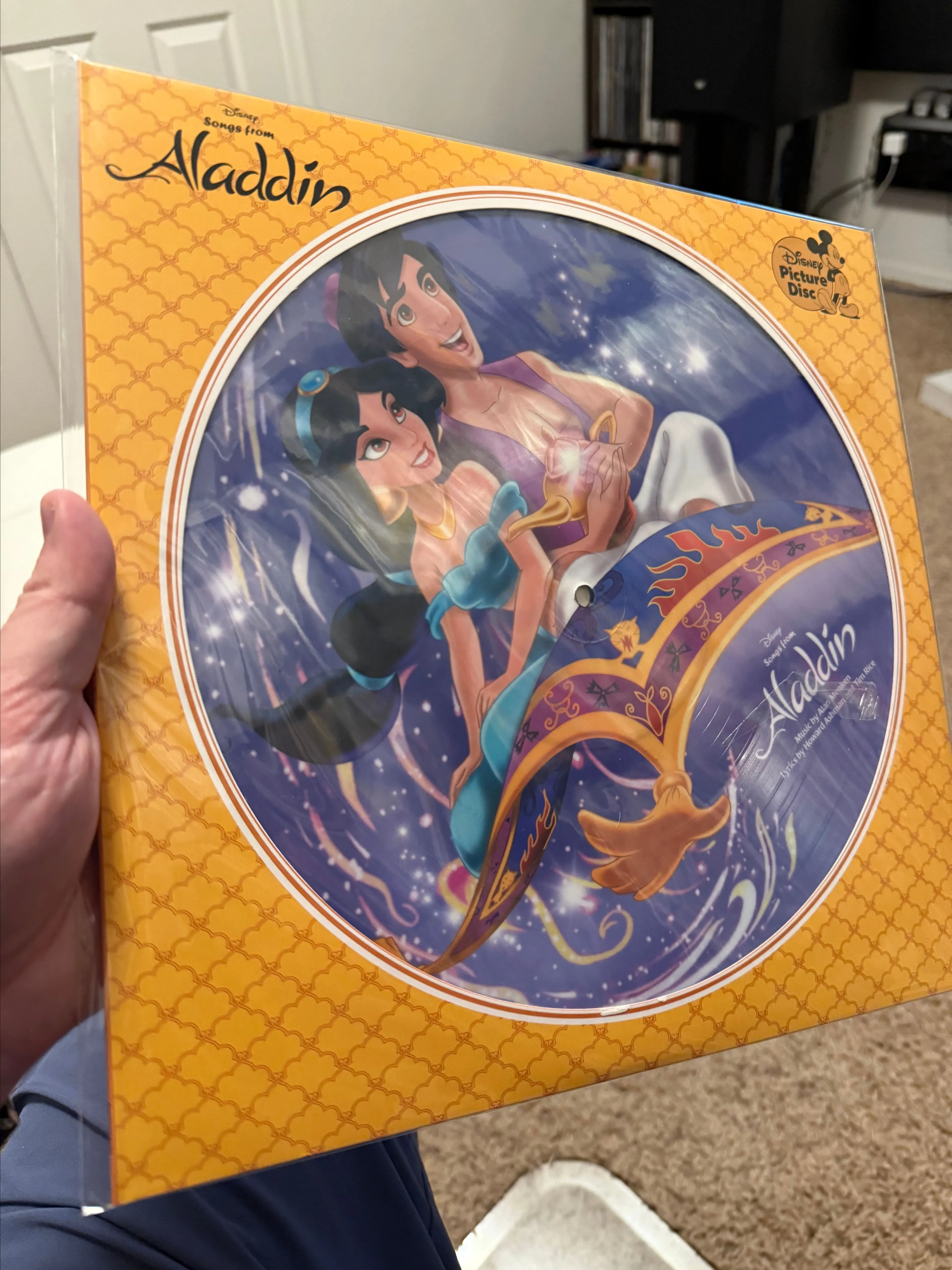 Product image for Aladdin - Soundtrack (Picture Disc)