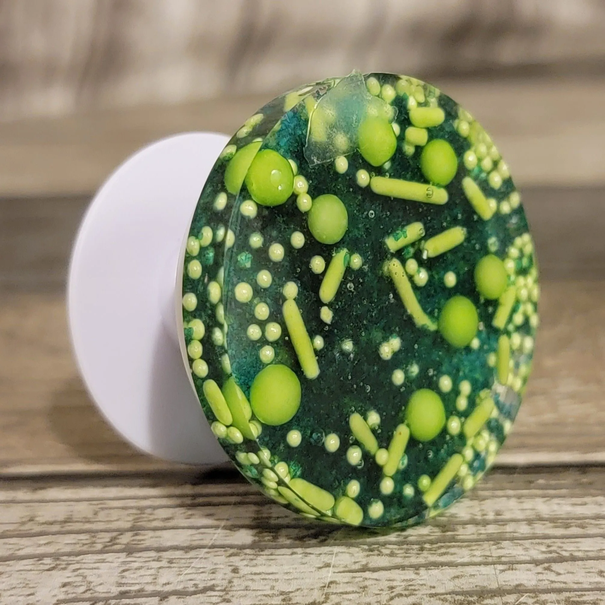 Product image for Green Sprinkles Phone Socket/Holder