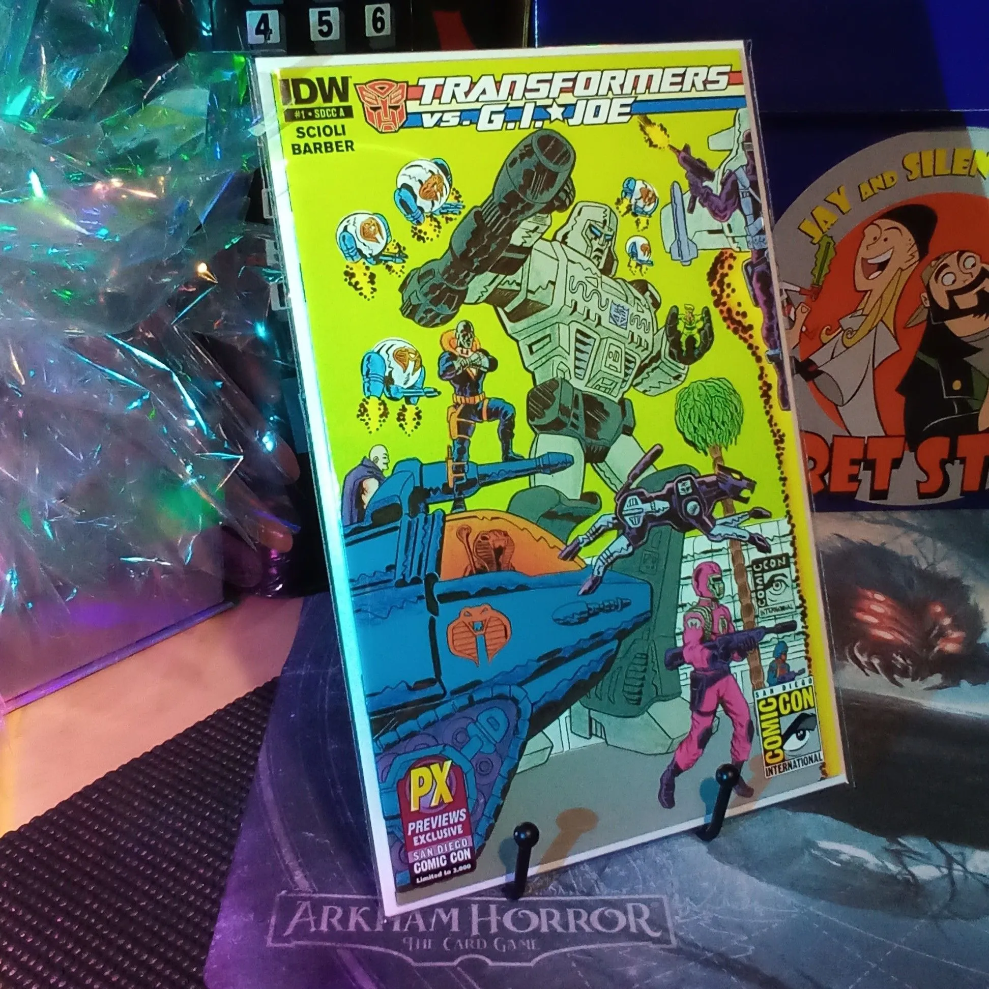 Product image for Transformers vs. G.I. Joe #1