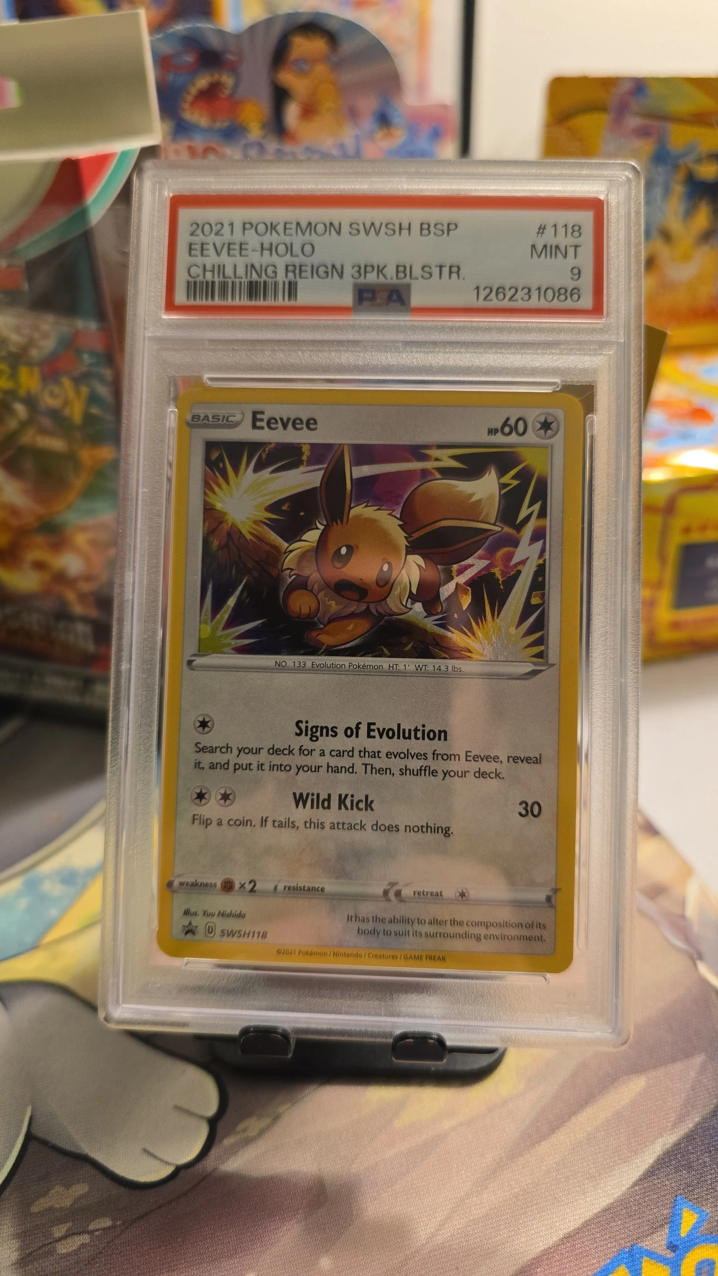 graded pokemon card Pokémon card PSA 10 Vaporeon V 75/69 Eevee Heroes JAP – Pika Japan Cards