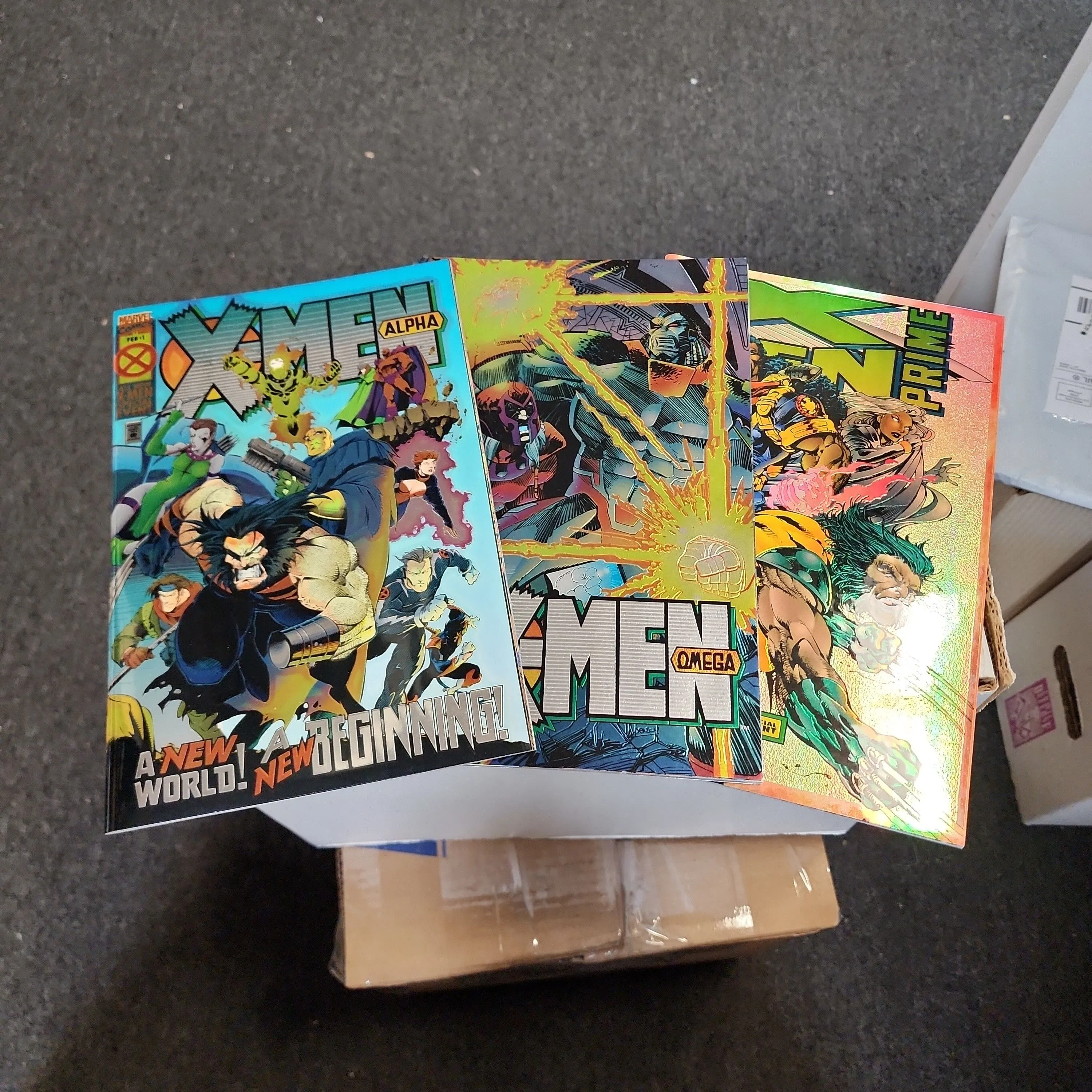 Product image for X-Men Alpha Omega & Prime one-shots set (1995)...all NM