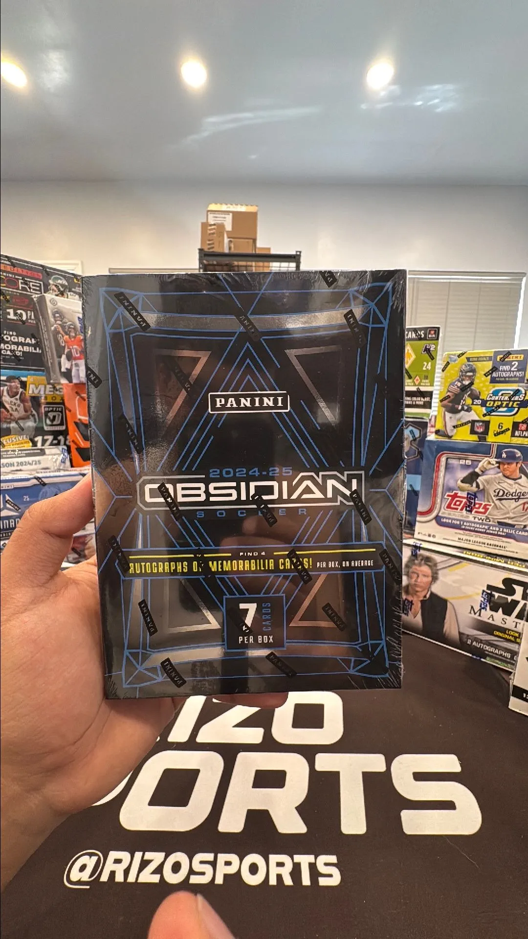 Product image for 2024 soccer obsidian hobby