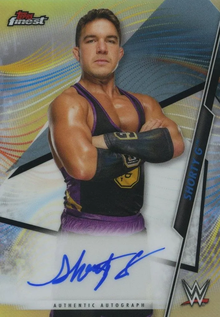 Product image for 2020 Topps Finest WWE Autograph Shorty G A-SG