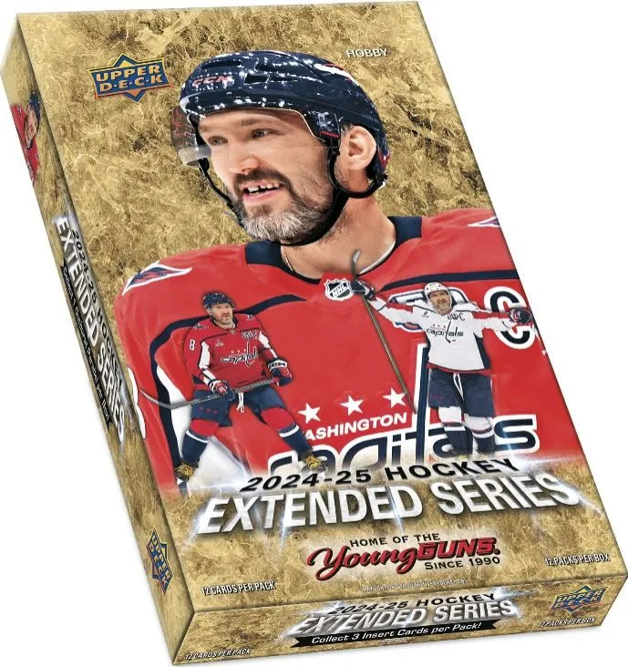 Product image for 2024/25 Upper Deck Extended Series Hobby box