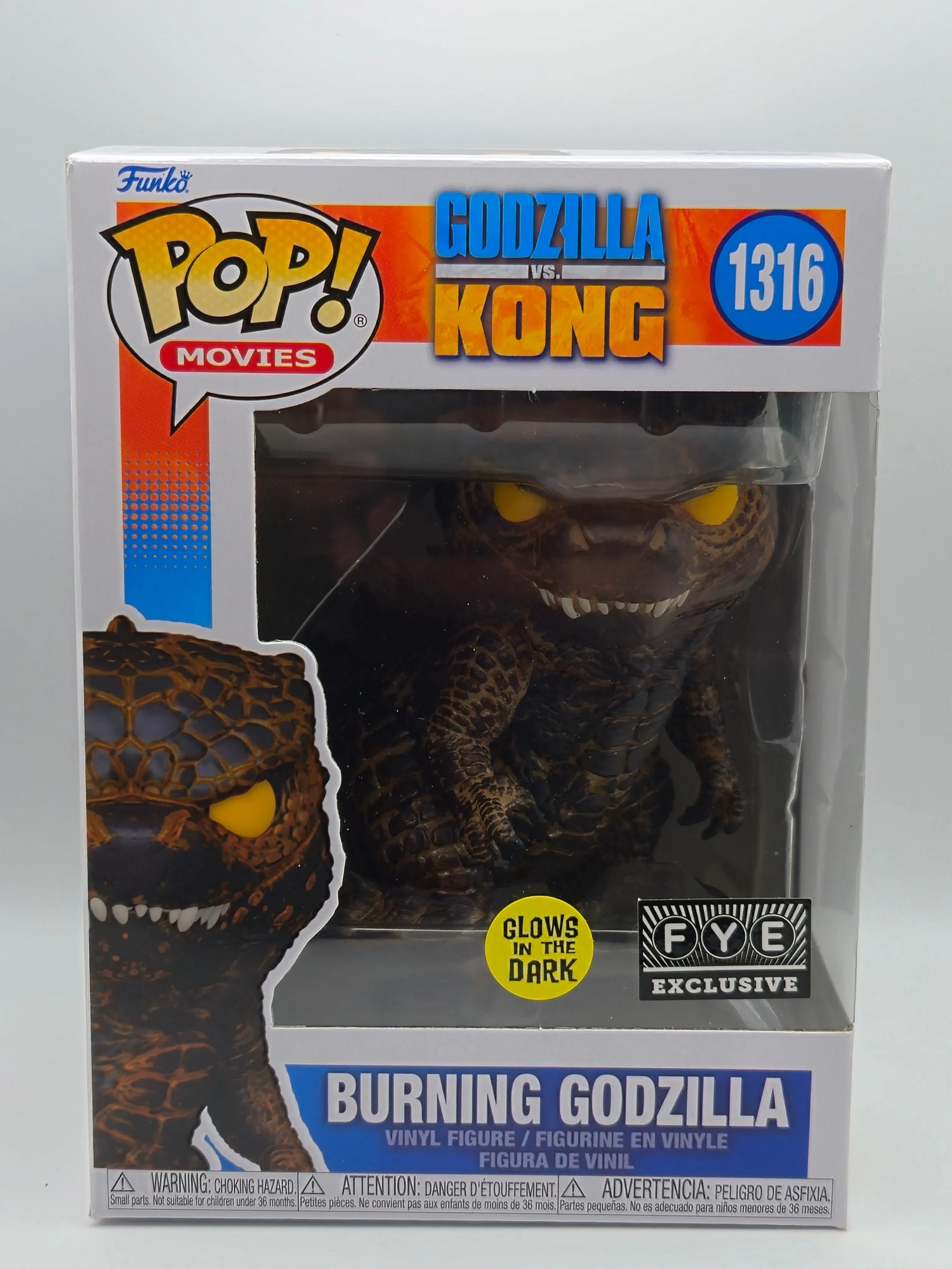 Product image for Funko Pop! Vinyl: Godzilla - Burning Godzilla - FYE (Exclusive) #1316