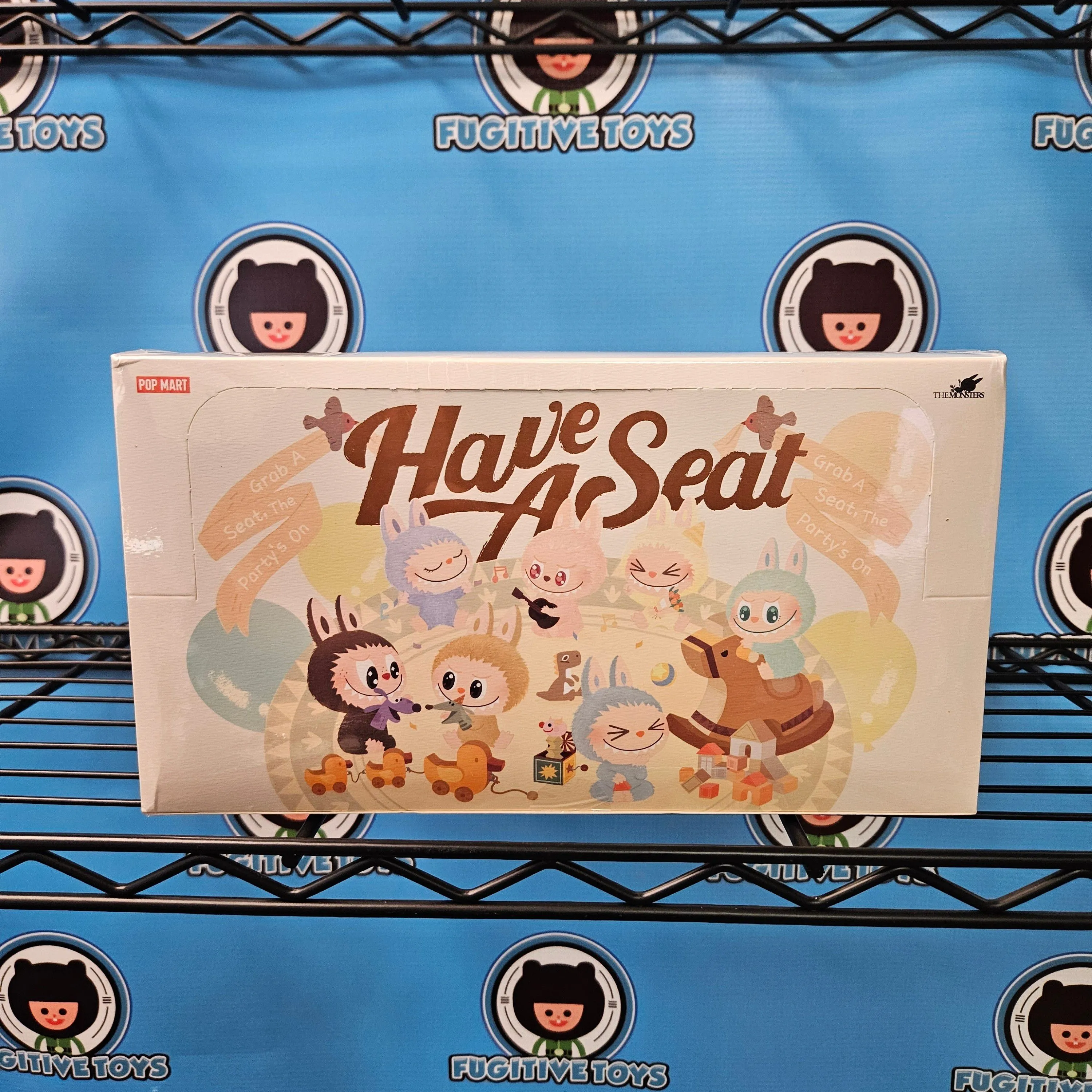 Product image for SEALED PopMart Have A Seat Labubu v2 (Case of 6)