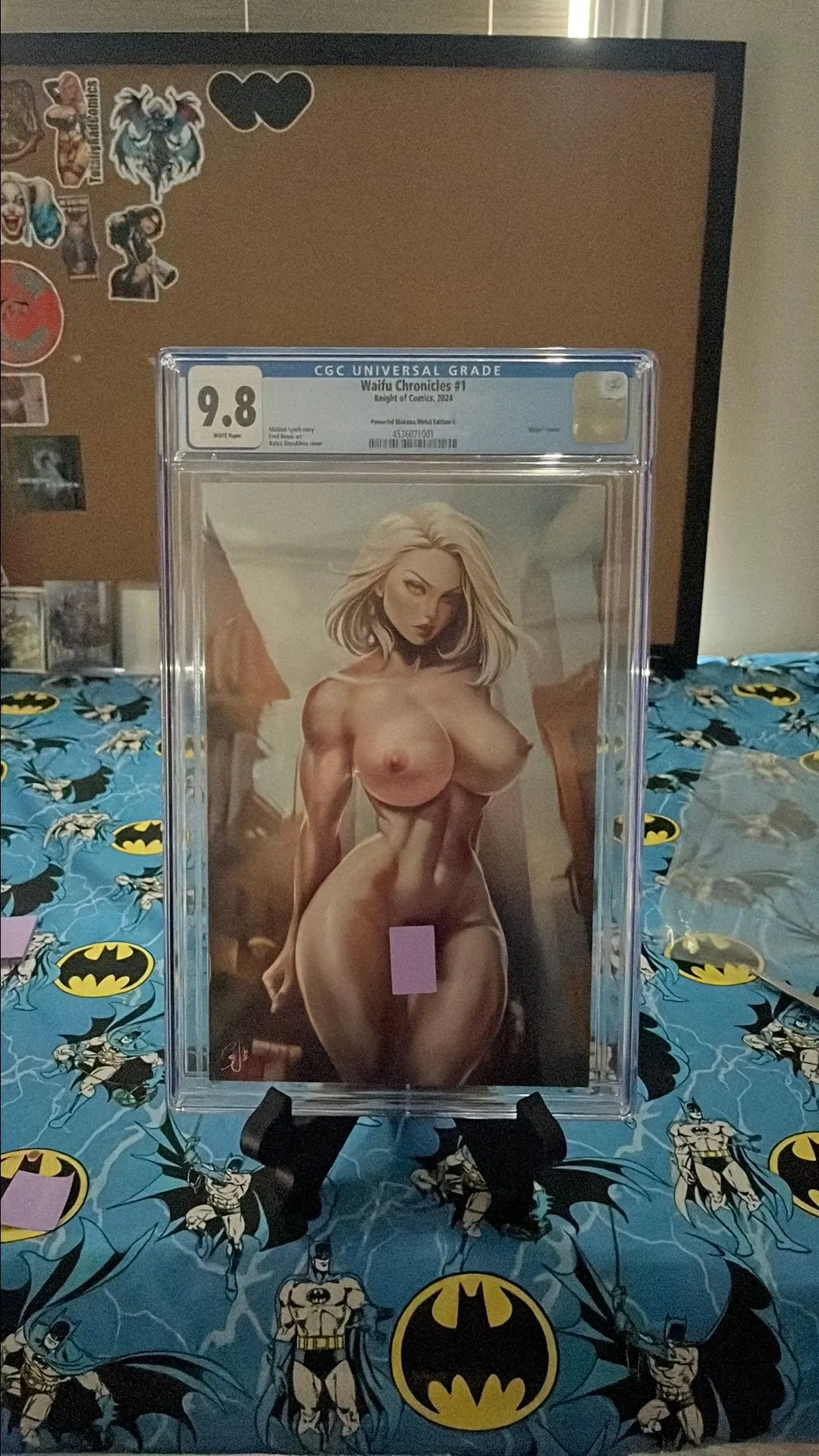 Product image for WAIFU CHRONICLES #1 "POWERFUL MAKIMA" METAL FULL NUDE CGC 9.8