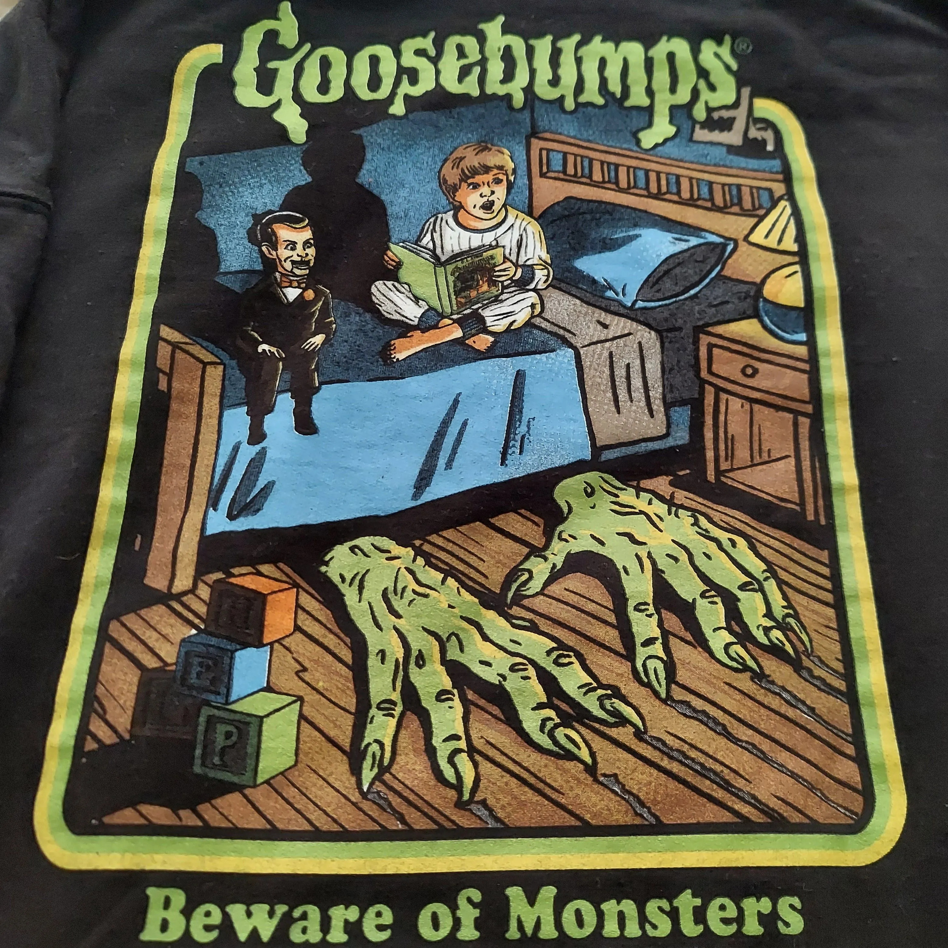 Product image for Goosebumps Beware of Monsters Hoodie