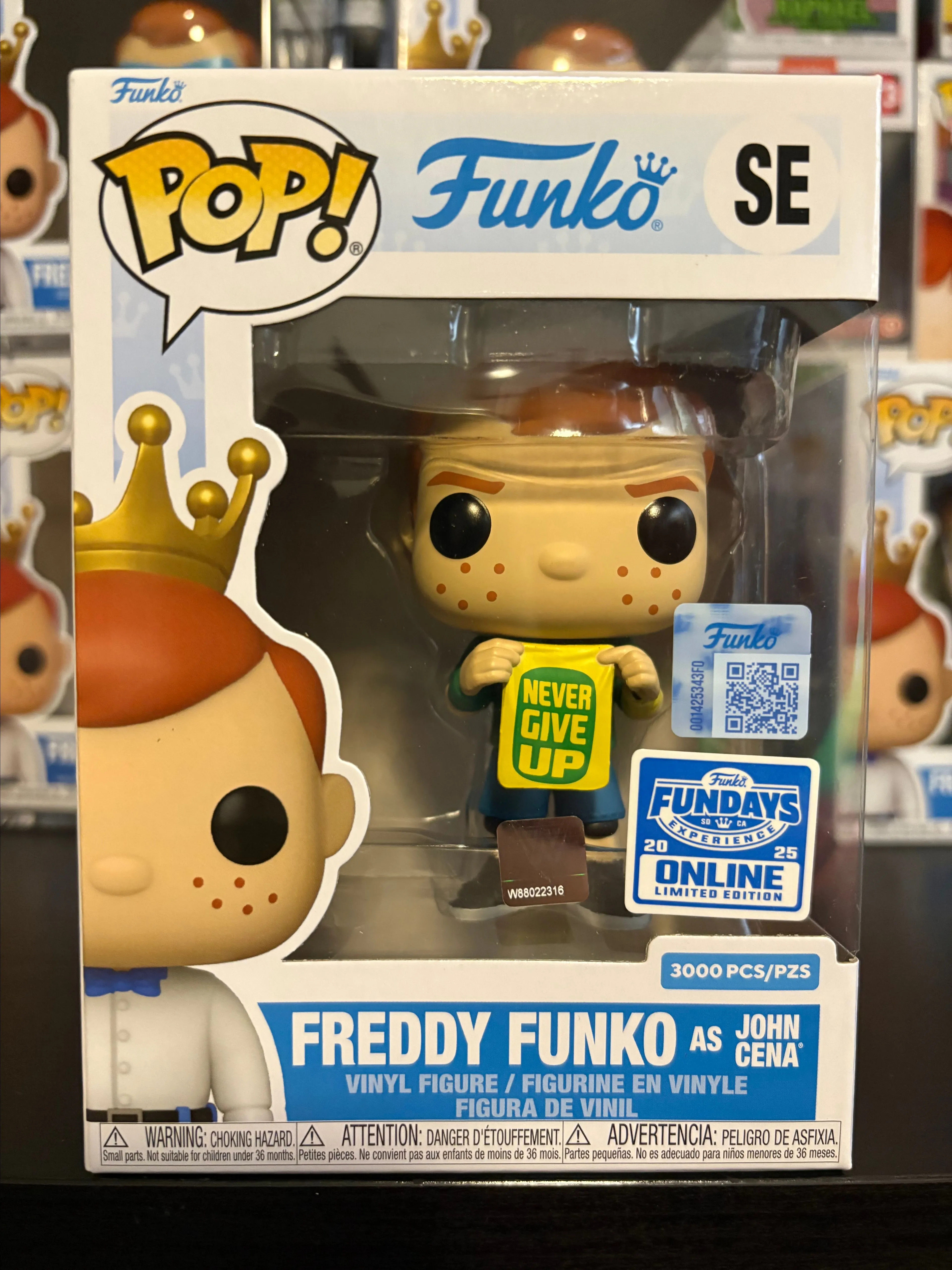 Product image for (Funko)Freddy Funko as John Cena SE 3k Pcs Fundays Experience Online