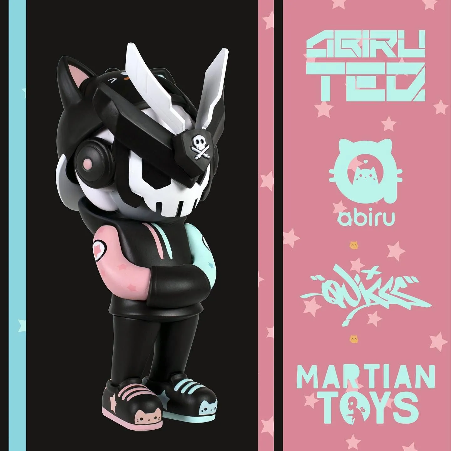 Product image for ABIRUTEQ Final Edition by Ari Abiru x Quiccs x Martian Toys 6" figure