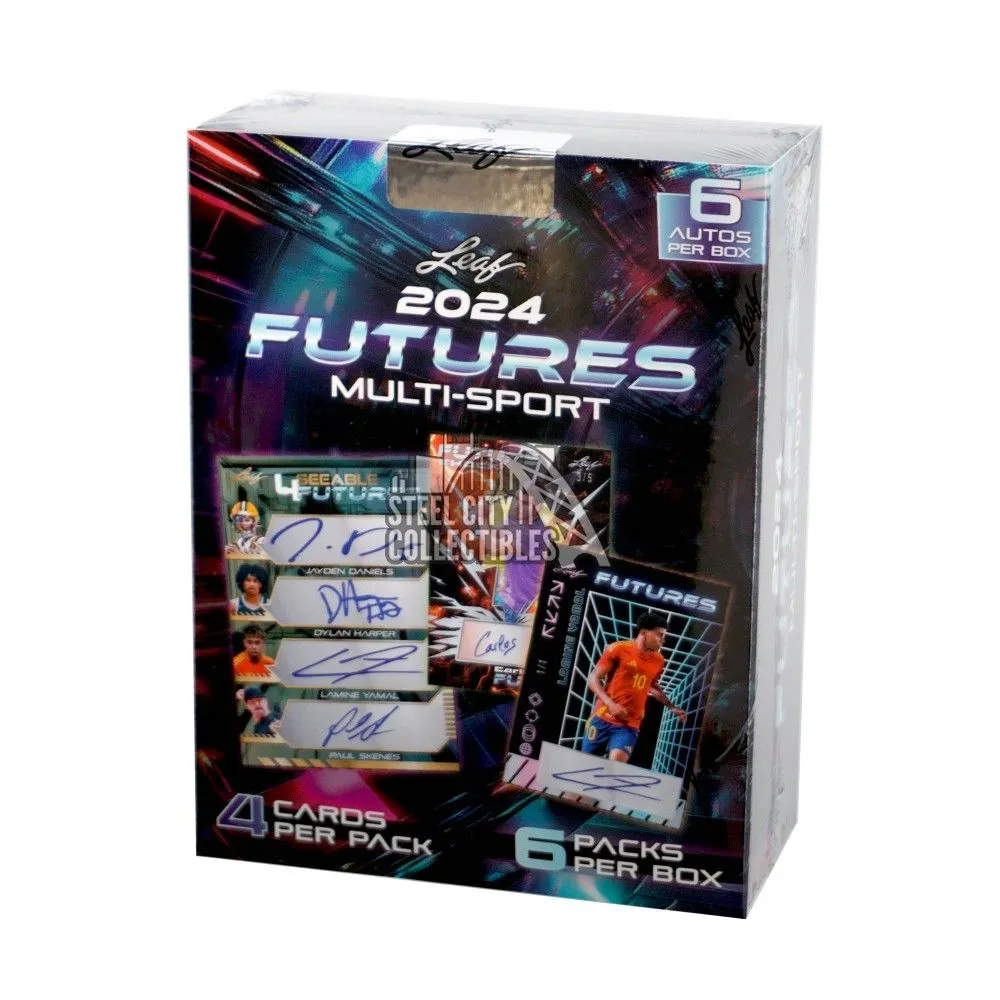 Product image for 2024 Leaf Futures Multi-Sport Hobby Box