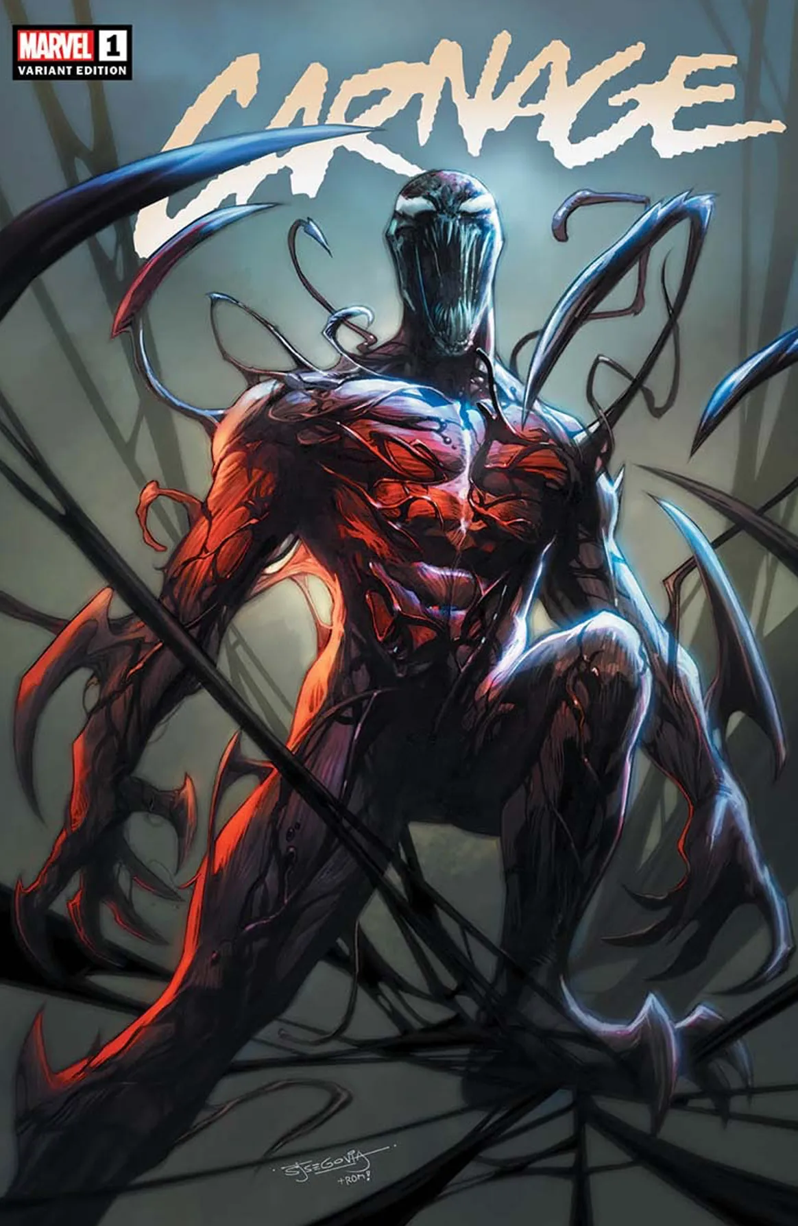 Product image for Carnage 1 variant  Stephen Segovia Cover