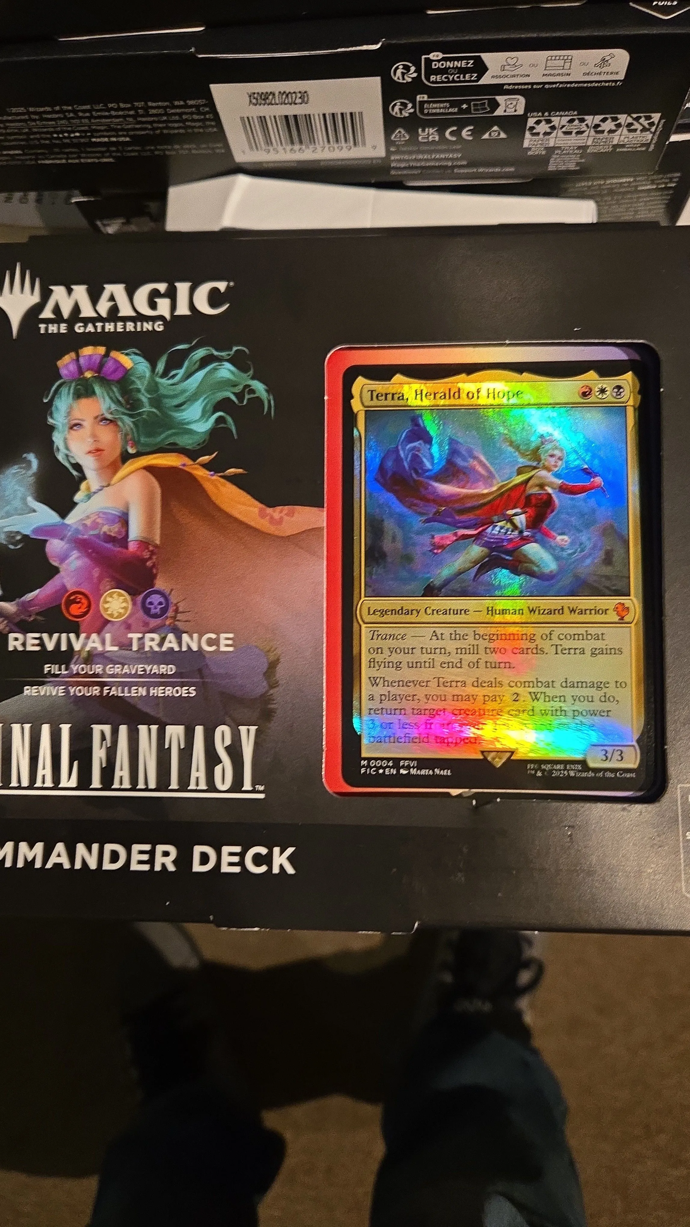 Product image for Final Fantasy Commander Deck Revival Trance (FFVI)