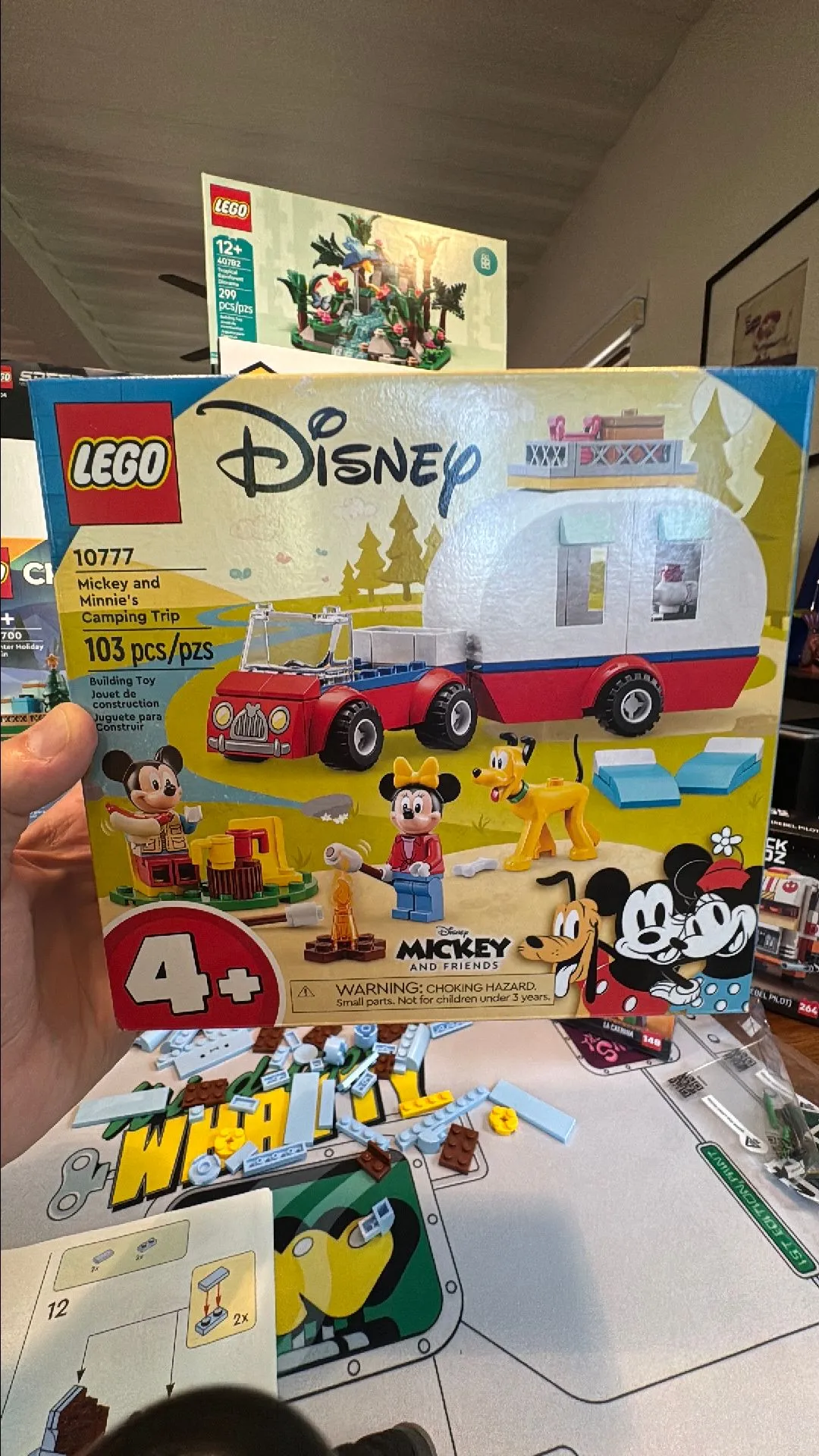 Product image for LEGO 10777 Mickey and Minnie's Camping Trip