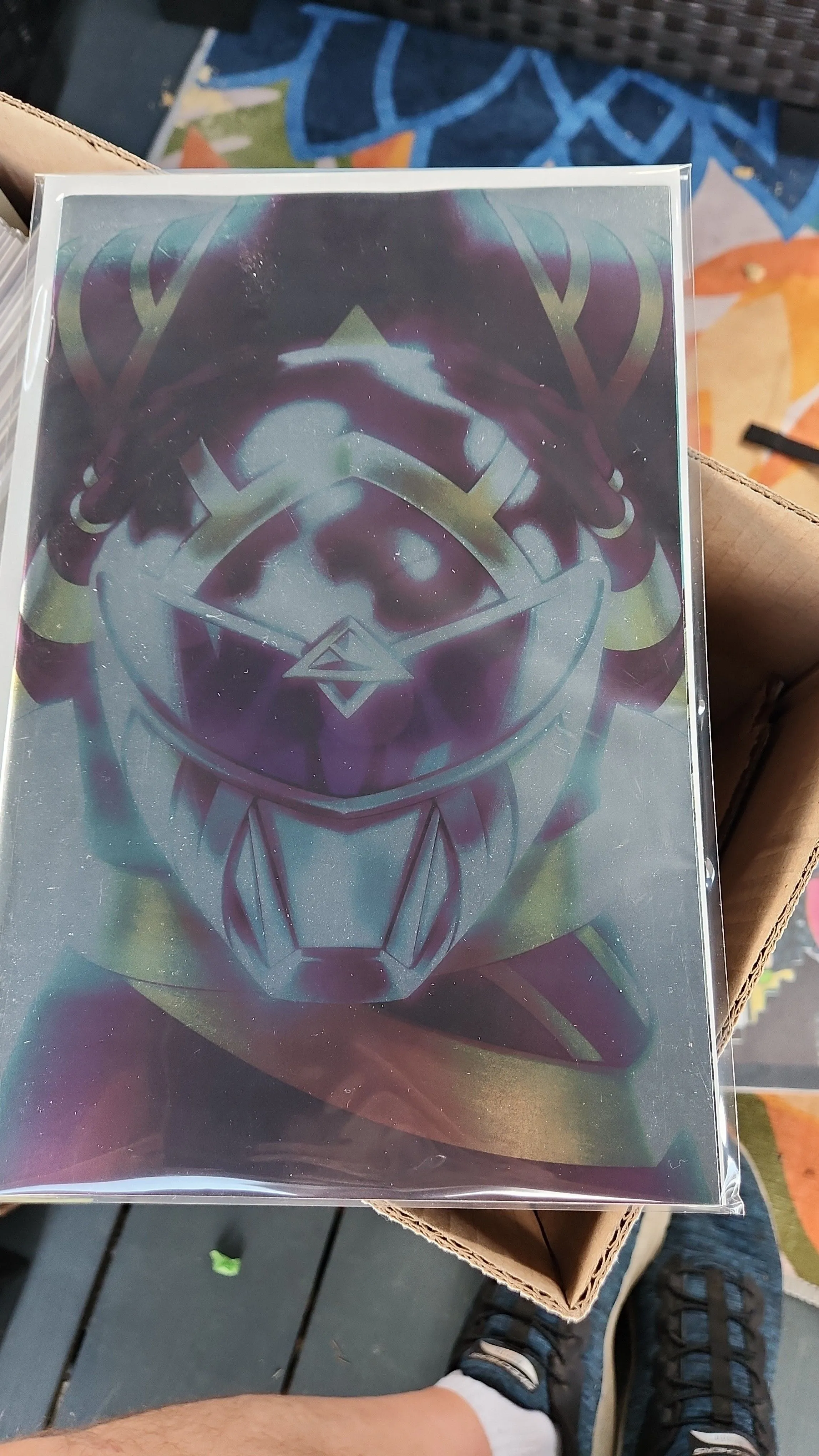 Product image for Power Rangers Unlimited Death Ranger Countdown Ruin #1 Foil Goni Montes Cover 